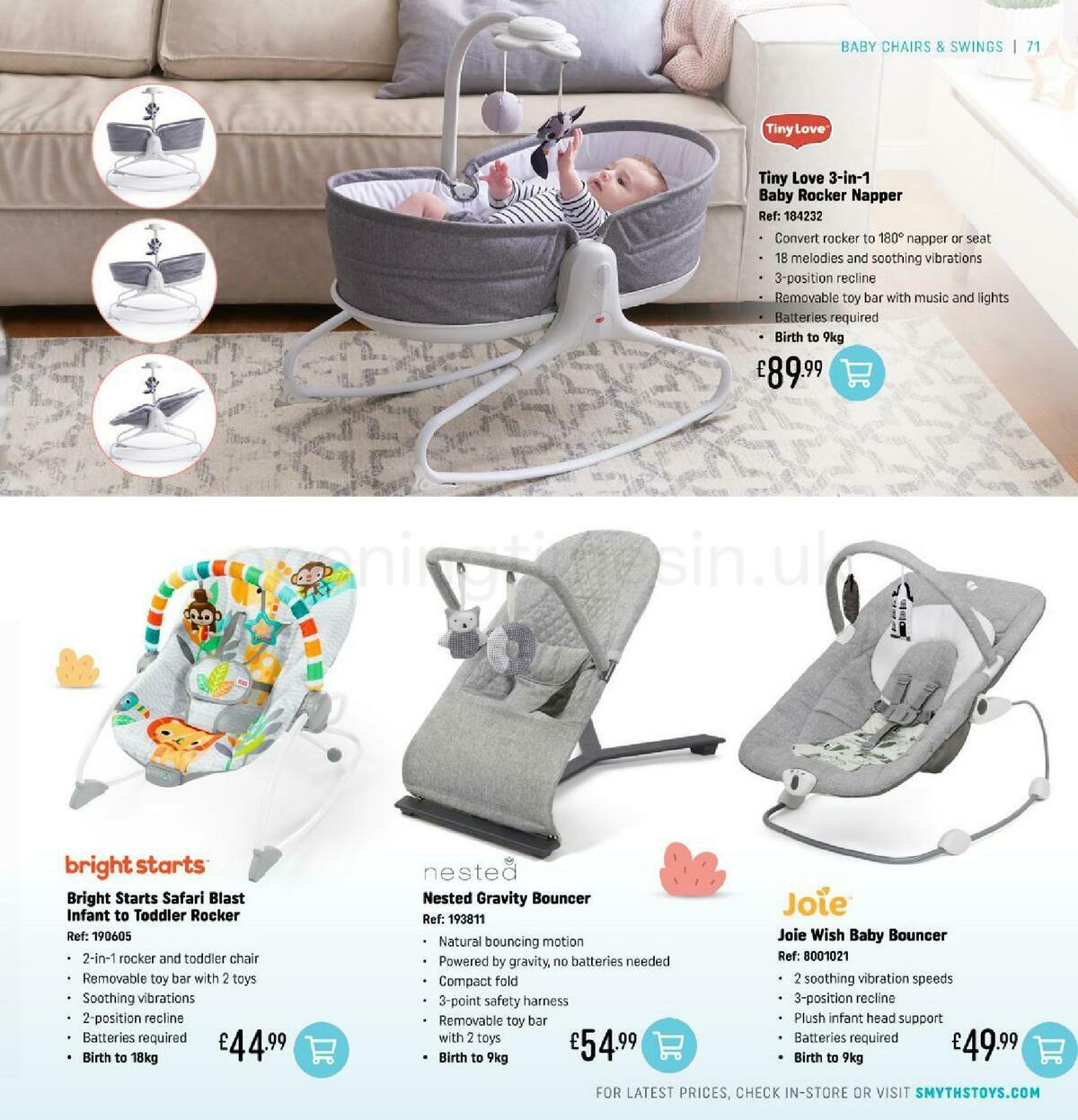 Smyths Toys Baby Catalogue Offers from 22 March