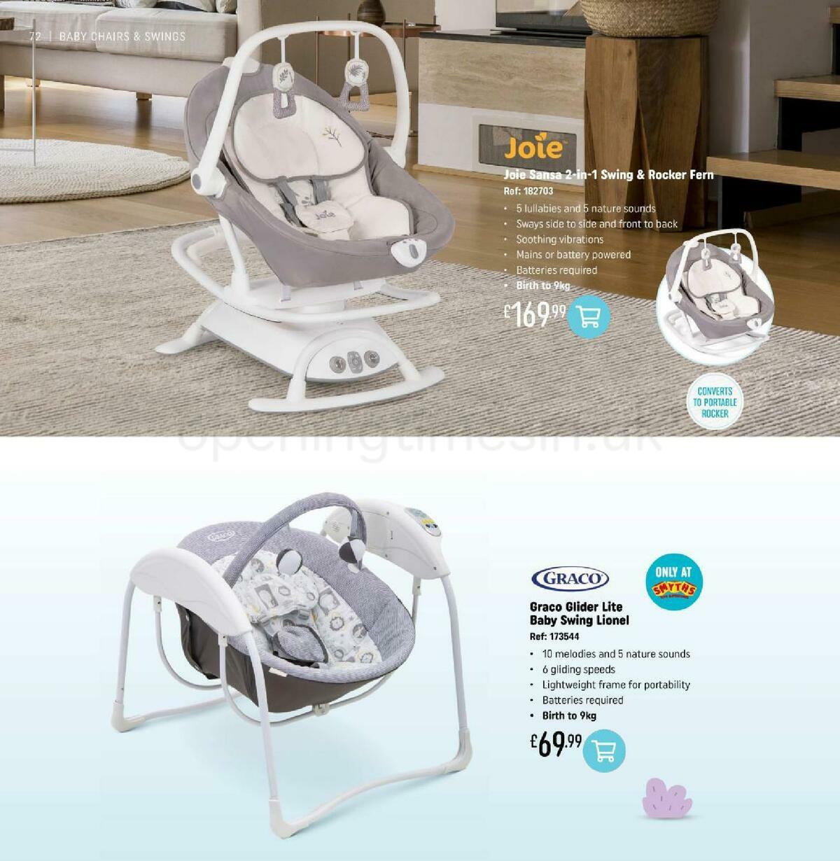 Smyths Toys Baby Catalogue Offers from 22 March