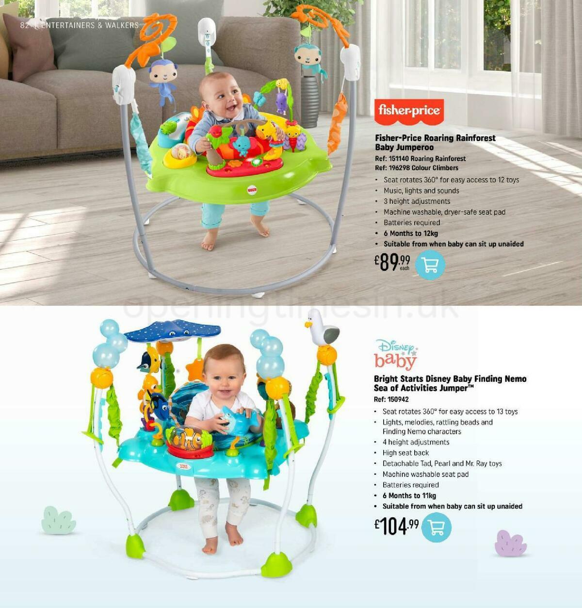Smyths Toys Baby Catalogue Offers from 22 March