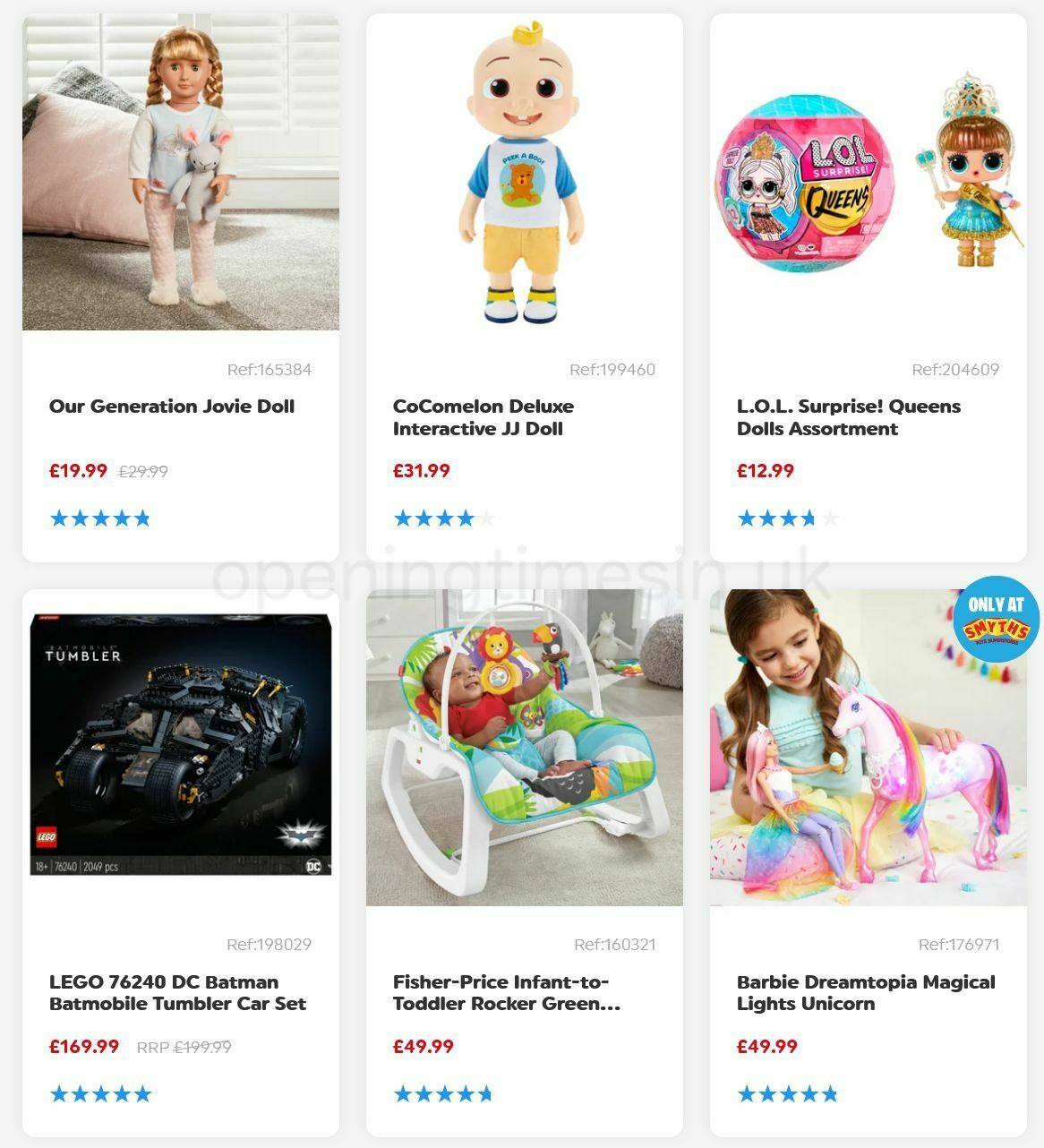 Smyths Toys Offers from 9 April