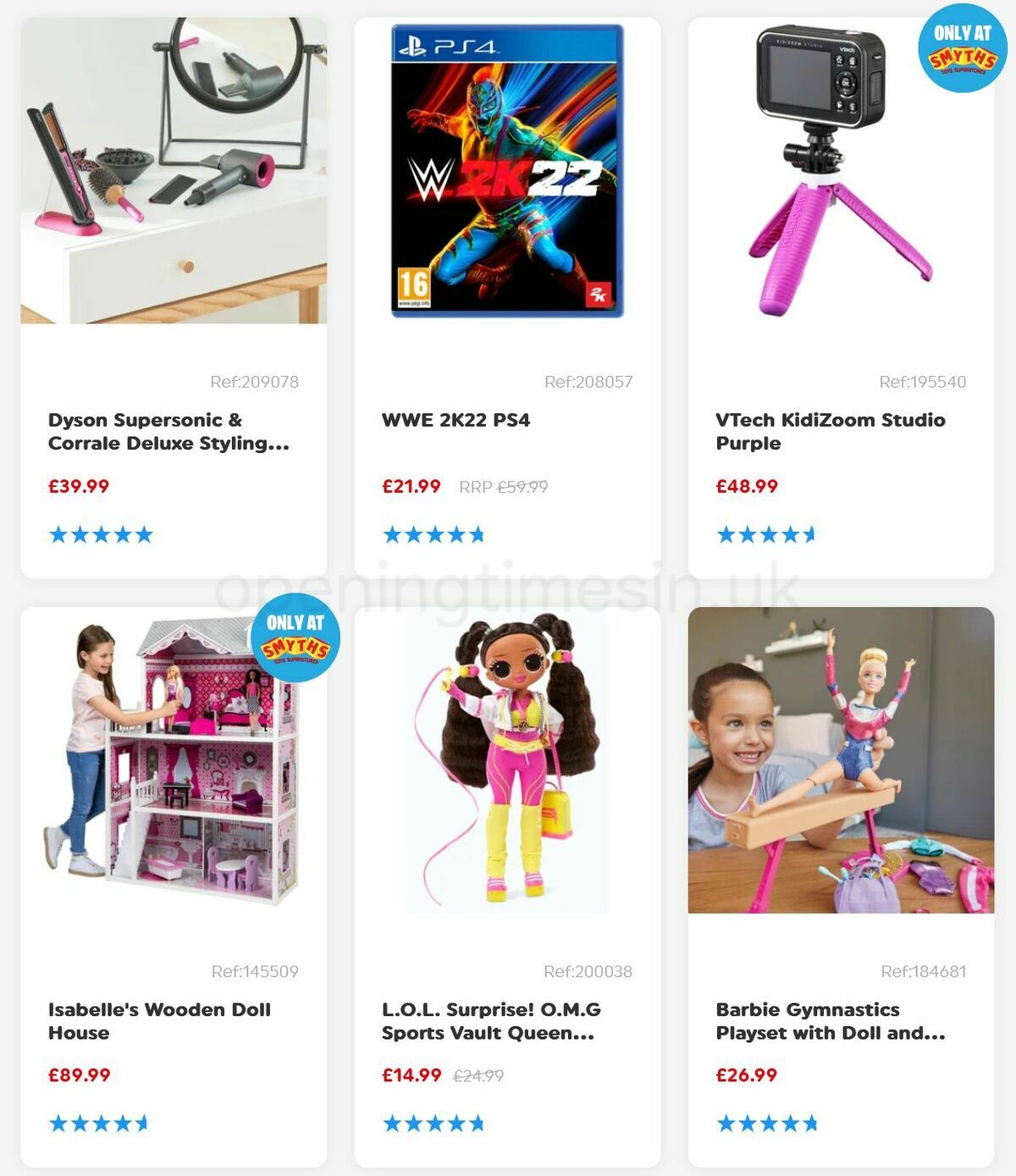 Smyths Toys Offers from 26 August