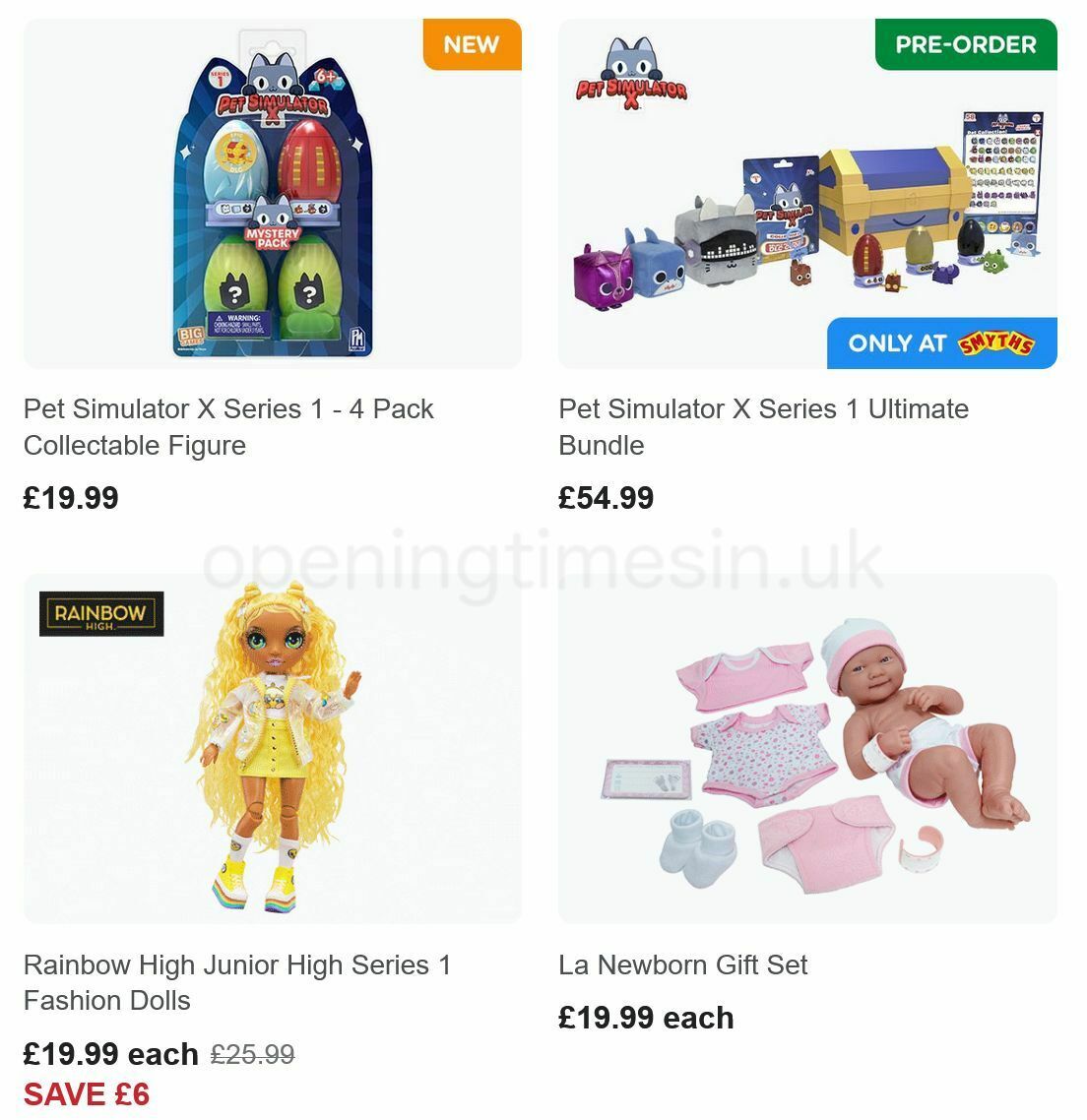 Smyths Toys Offers from 26 August