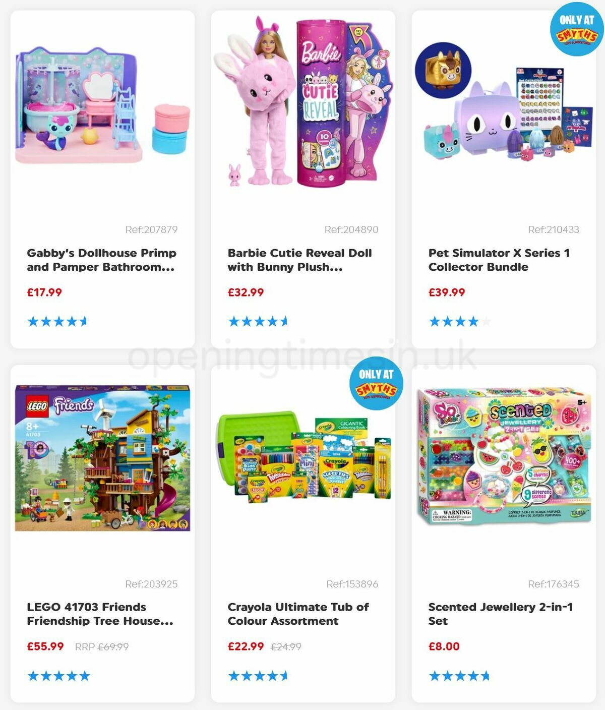 Smyths Toys Offers from 26 August