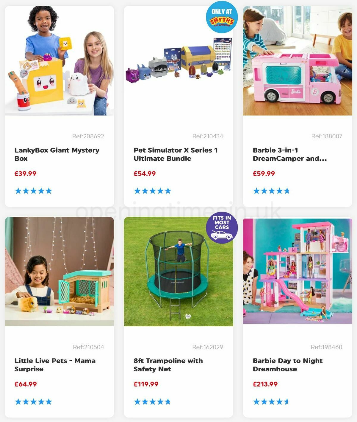 Smyths Toys Offers from 26 August