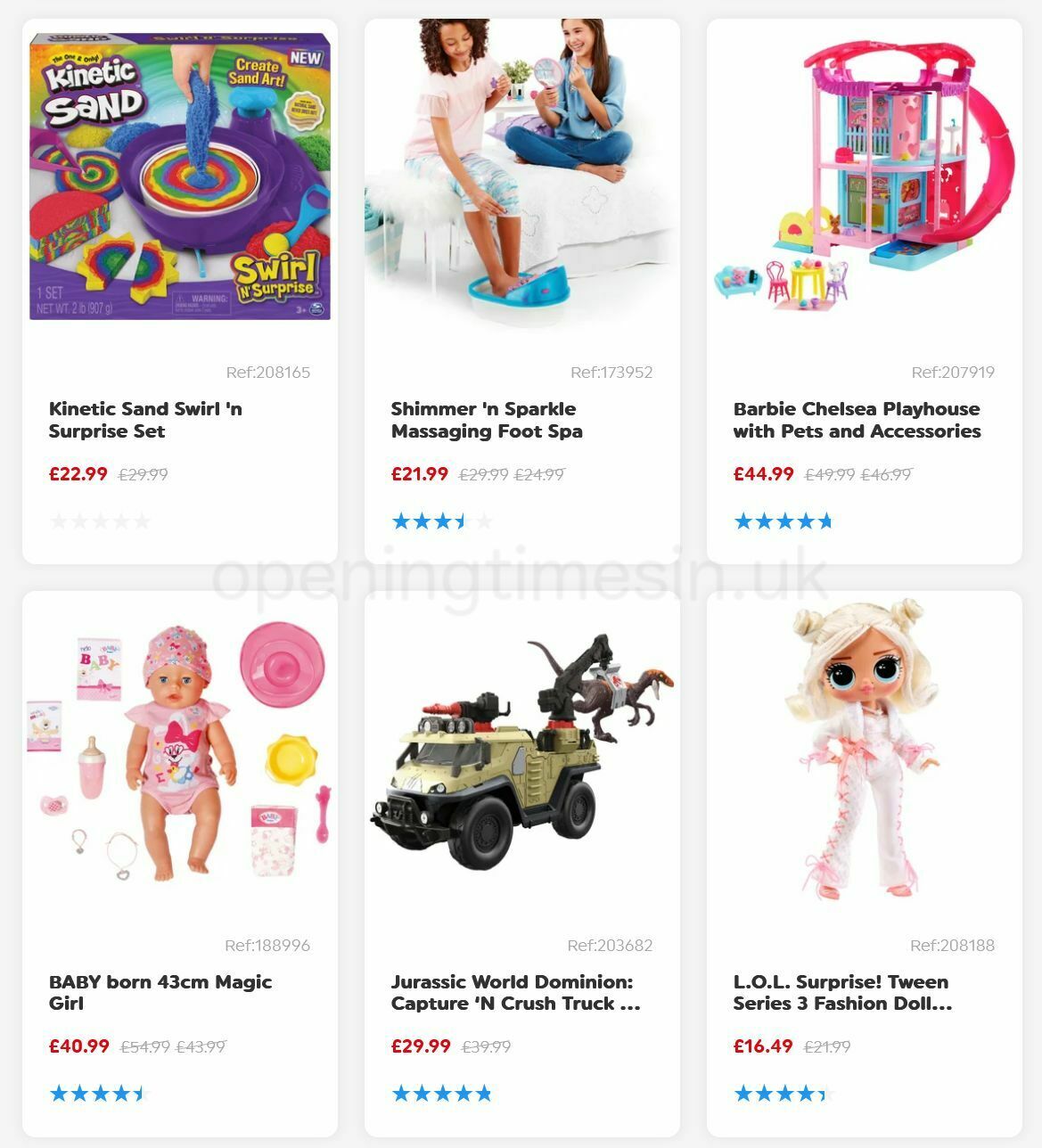 Smyths Toys Offers from 21 October