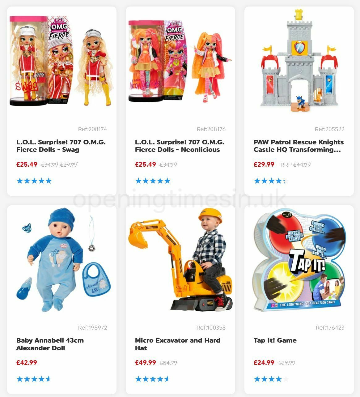 Smyths Toys Offers from 21 October