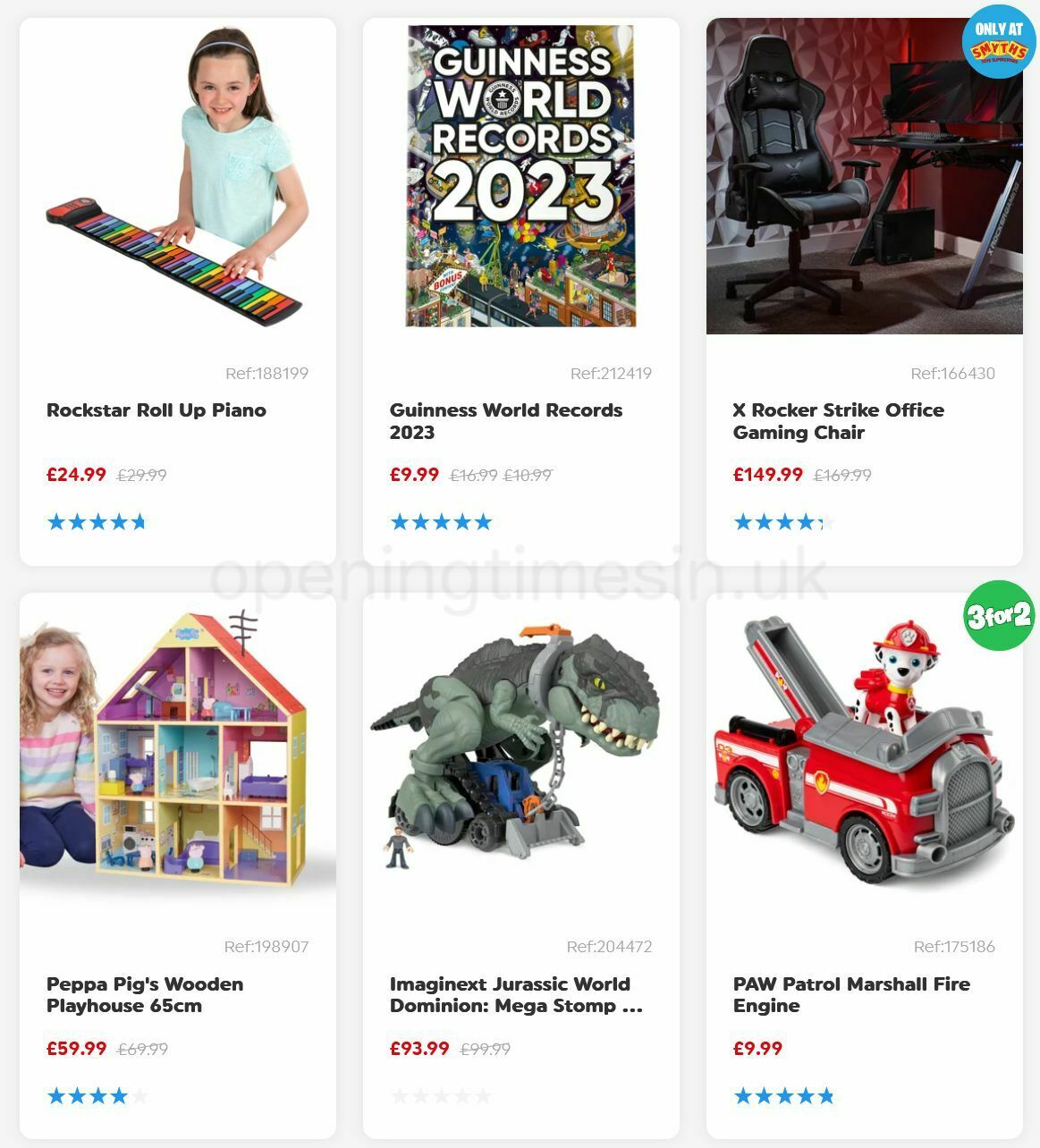 Smyths Toys Offers from 21 October