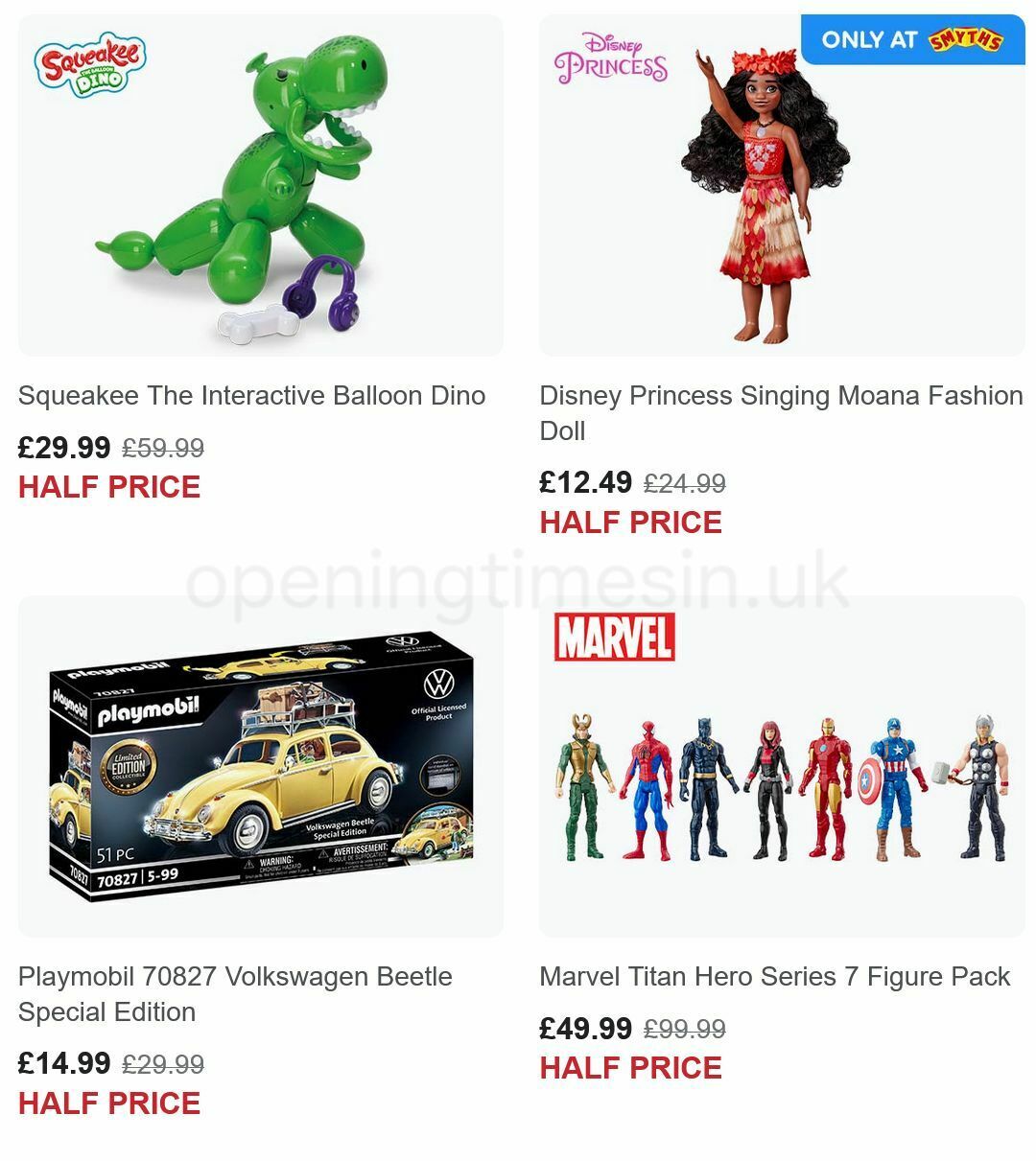 Smyths Toys Offers from 21 October