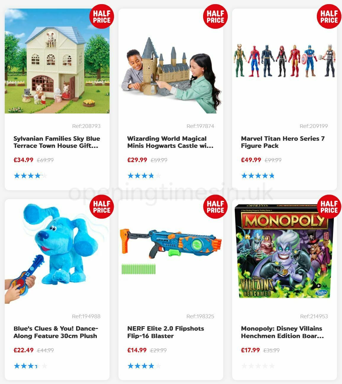 Smyths Toys Offers from 21 October