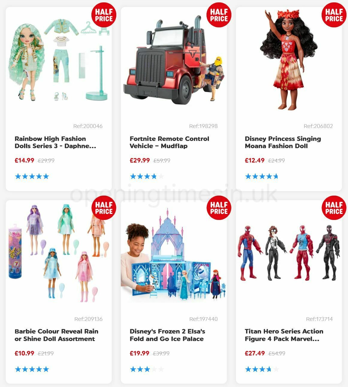 Smyths Toys Offers from 21 October