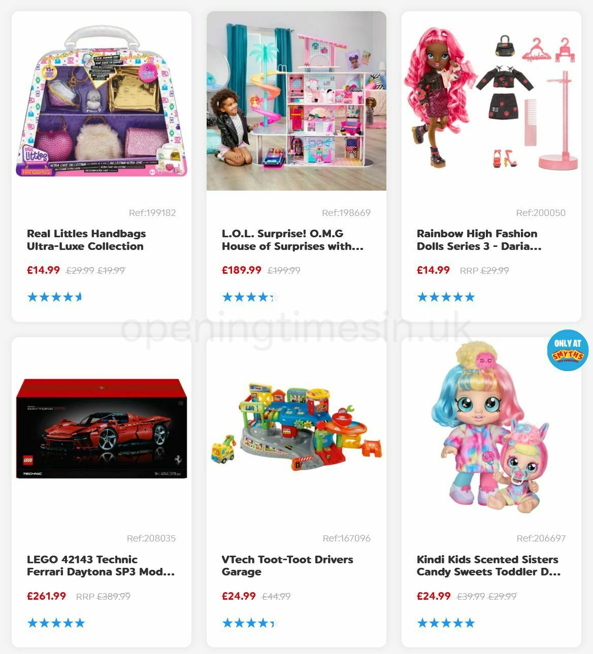 Smyths Toys Offers from 21 October