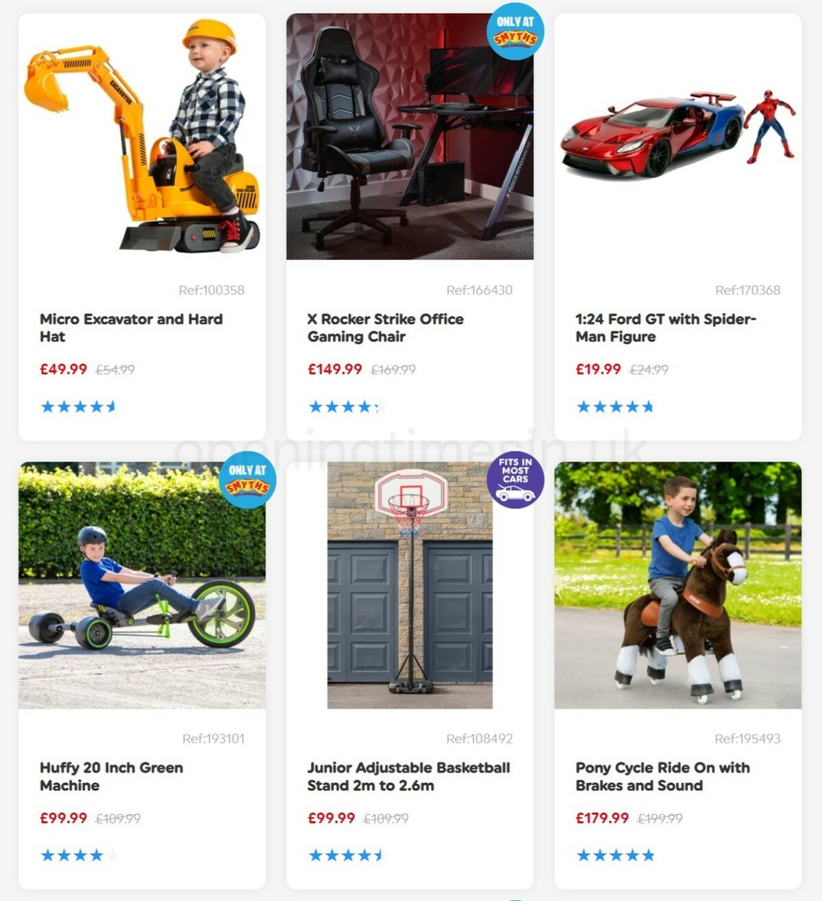 Smyths Toys Offers from 4 November