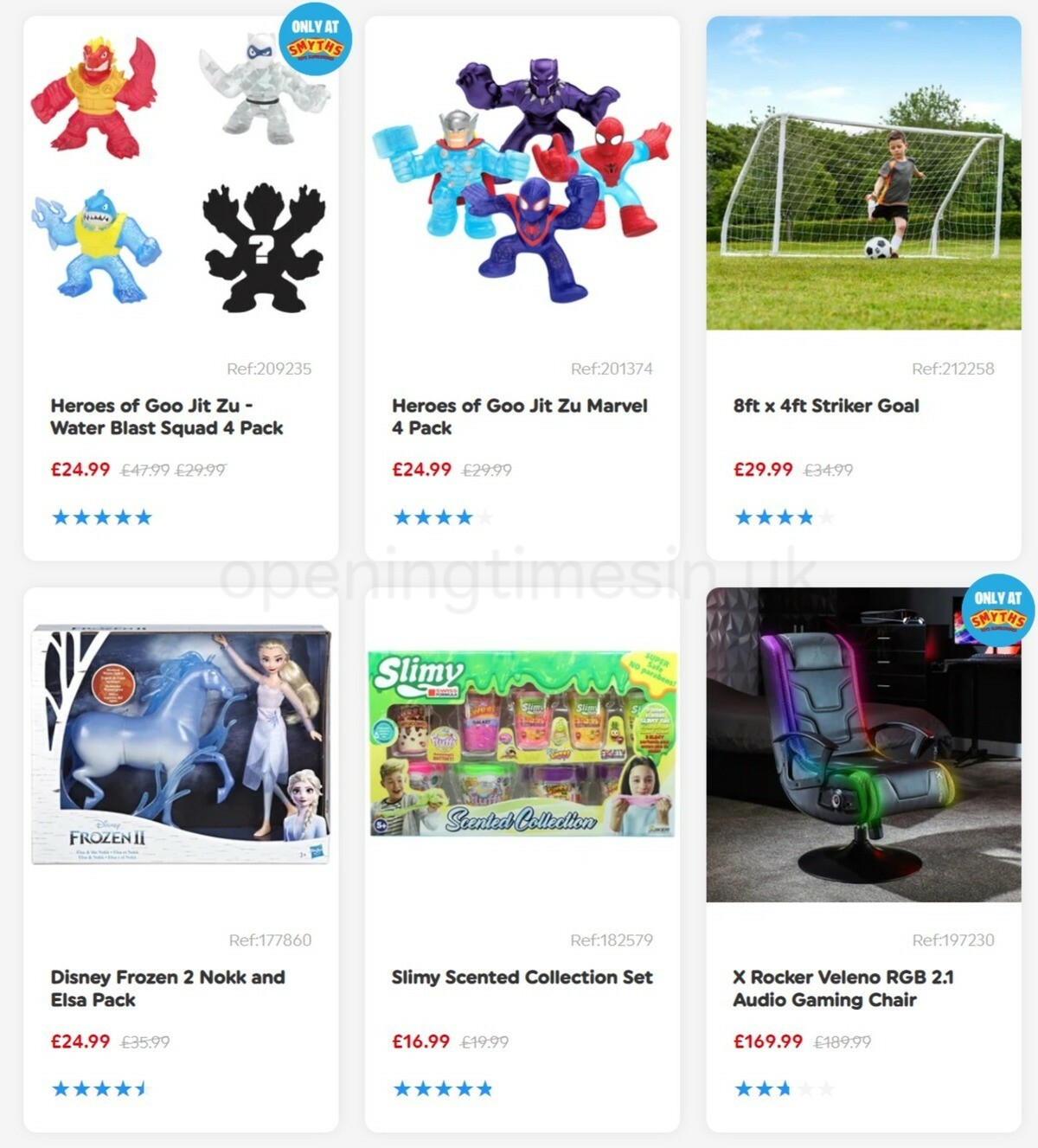 Smyths Toys Offers from 4 November