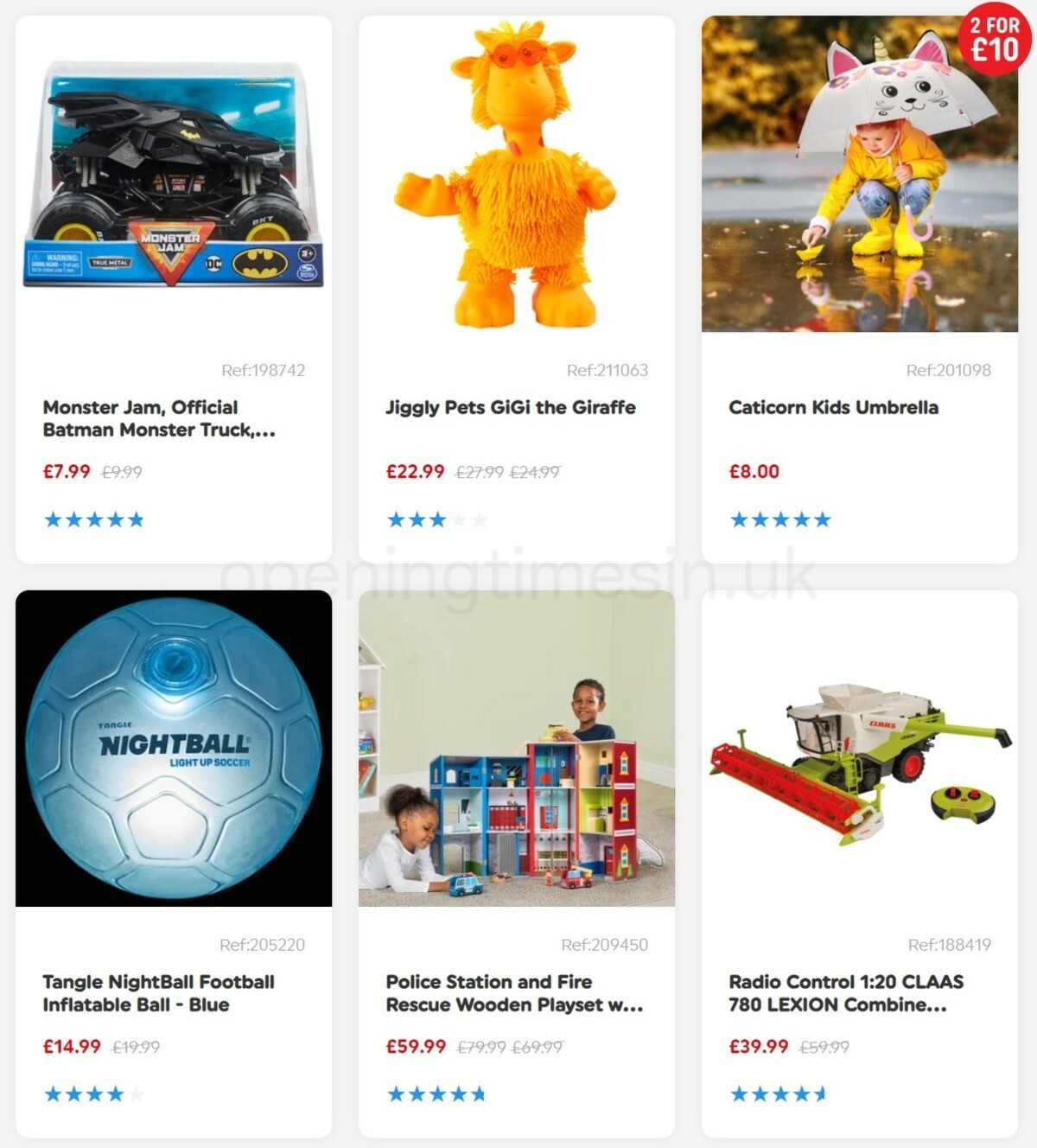 Smyths Toys Offers from 4 November