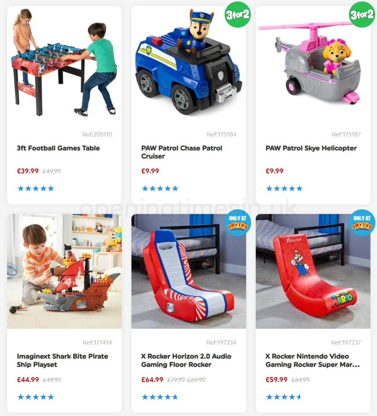 Smyths Toys Offers from 4 November