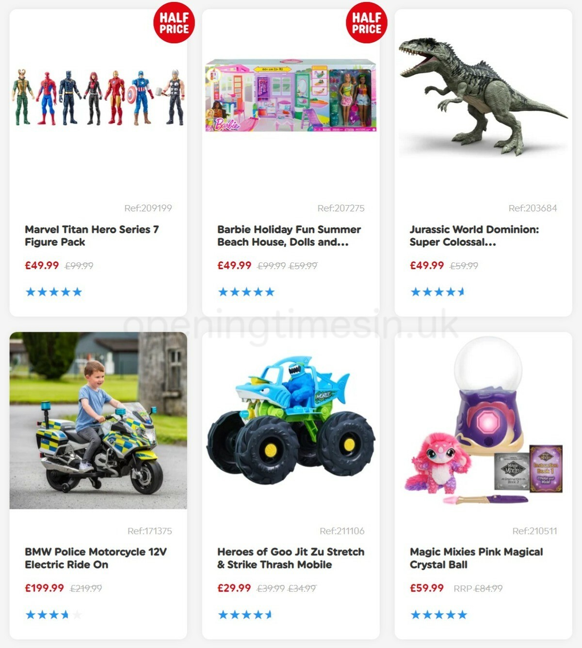 Smyths Toys Offers from 4 November