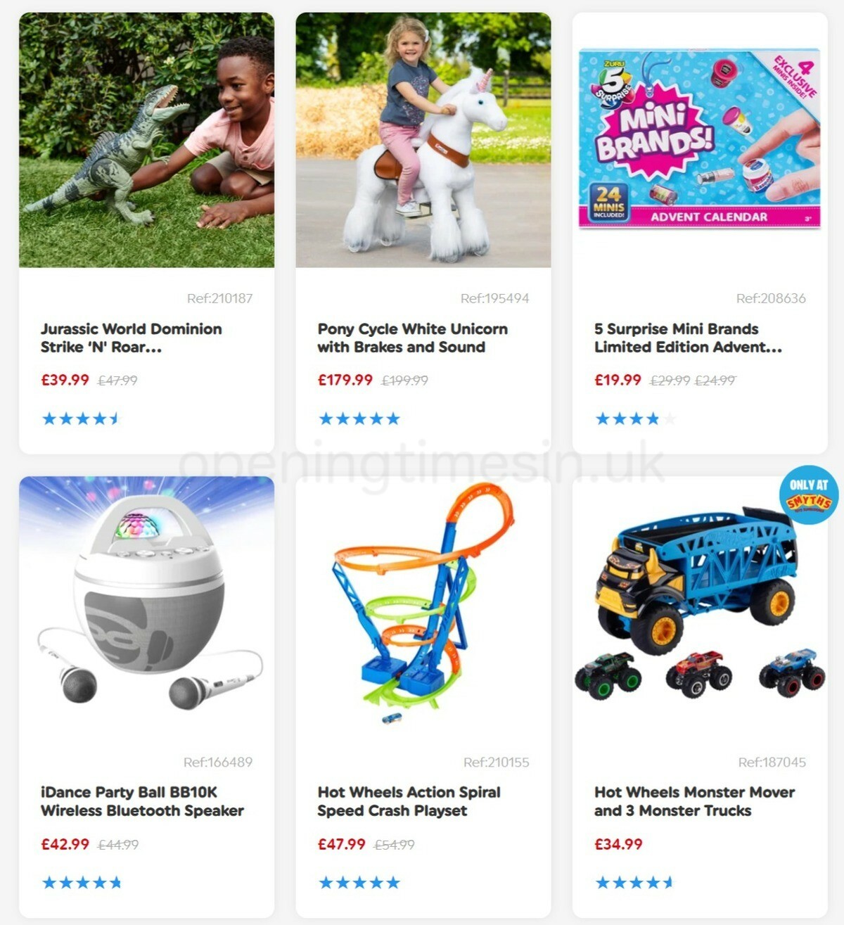 Smyths Toys Offers from 4 November