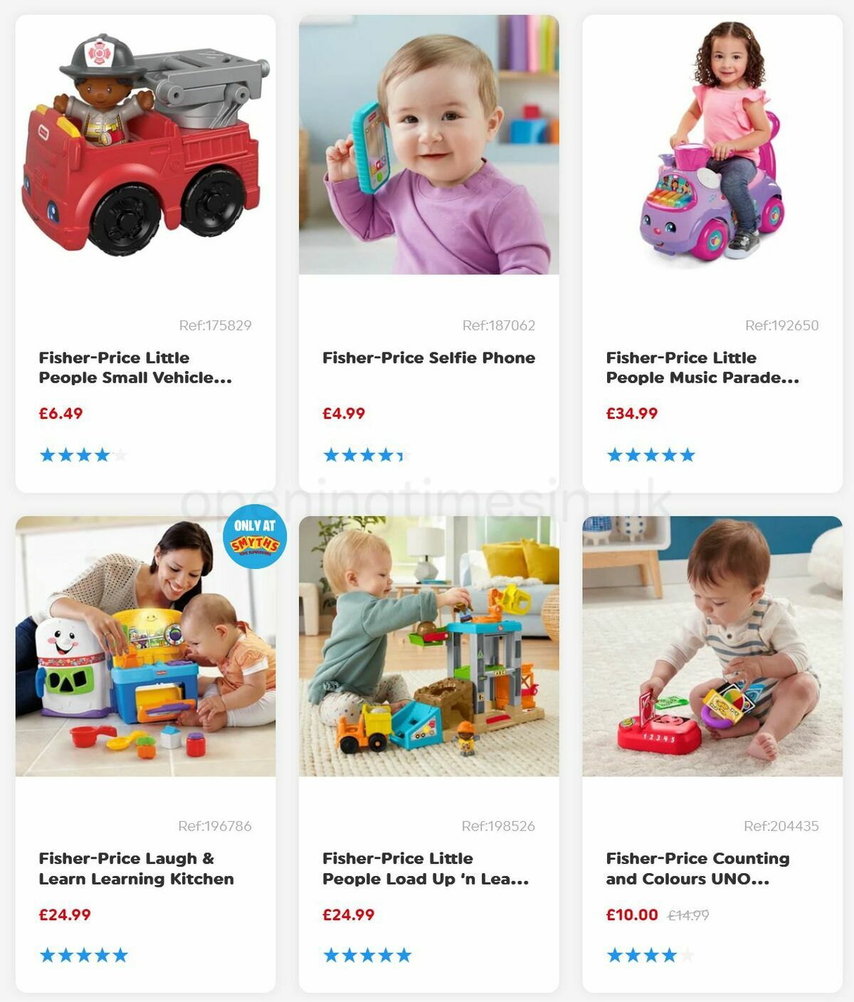Smyths Toys Fisher-Price Offers from 22 November