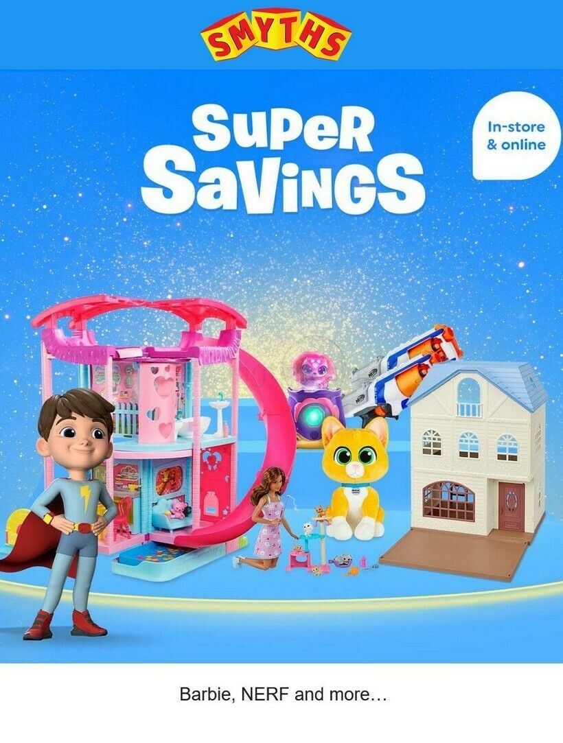 Smyths Toys Offers from 8 December