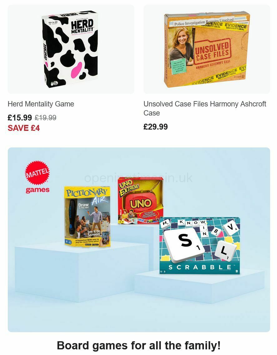 Smyths Toys Offers from 15 December