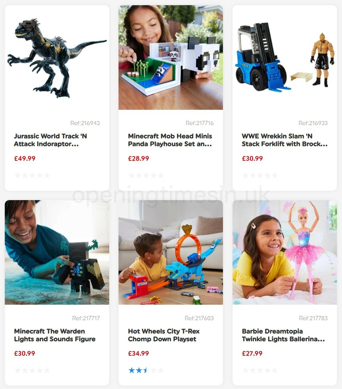 Smyths Toys Offers from 30 December