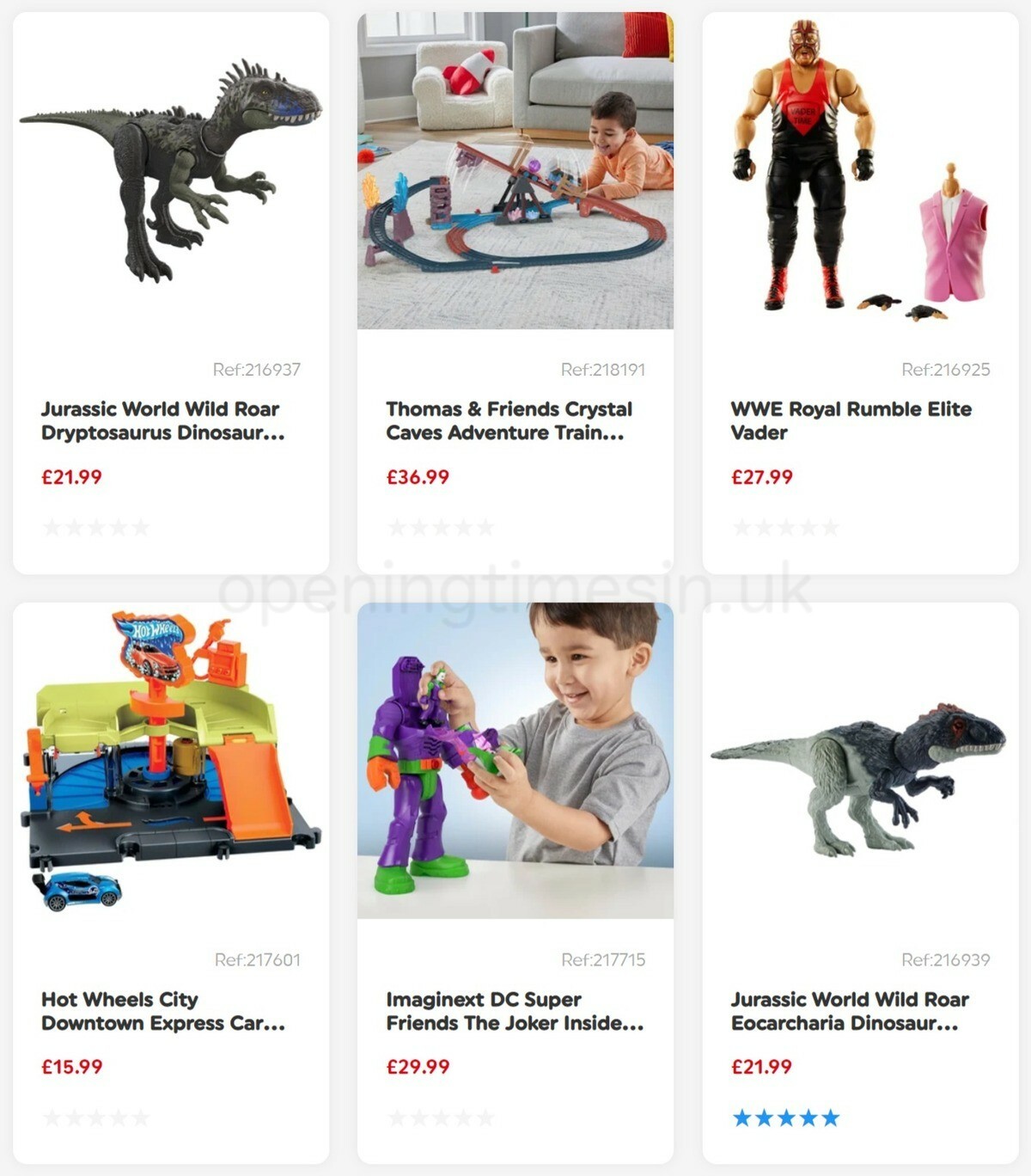 Smyths Toys Offers from 30 December