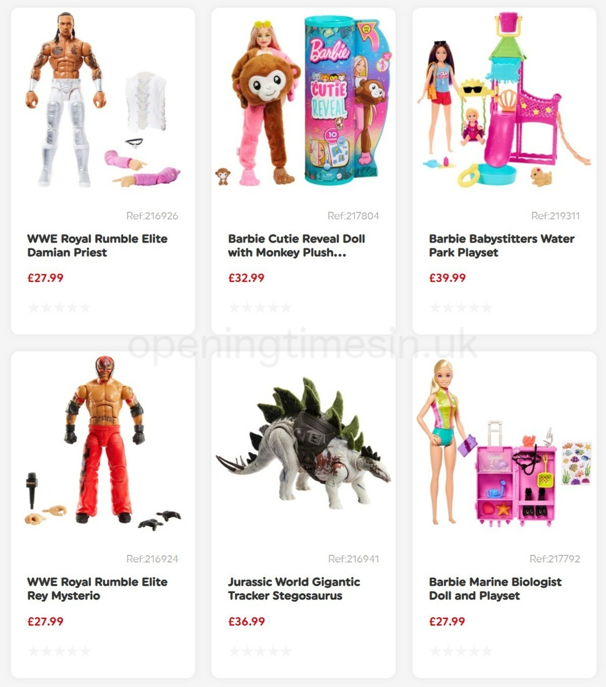 Smyths Toys Offers from 30 December