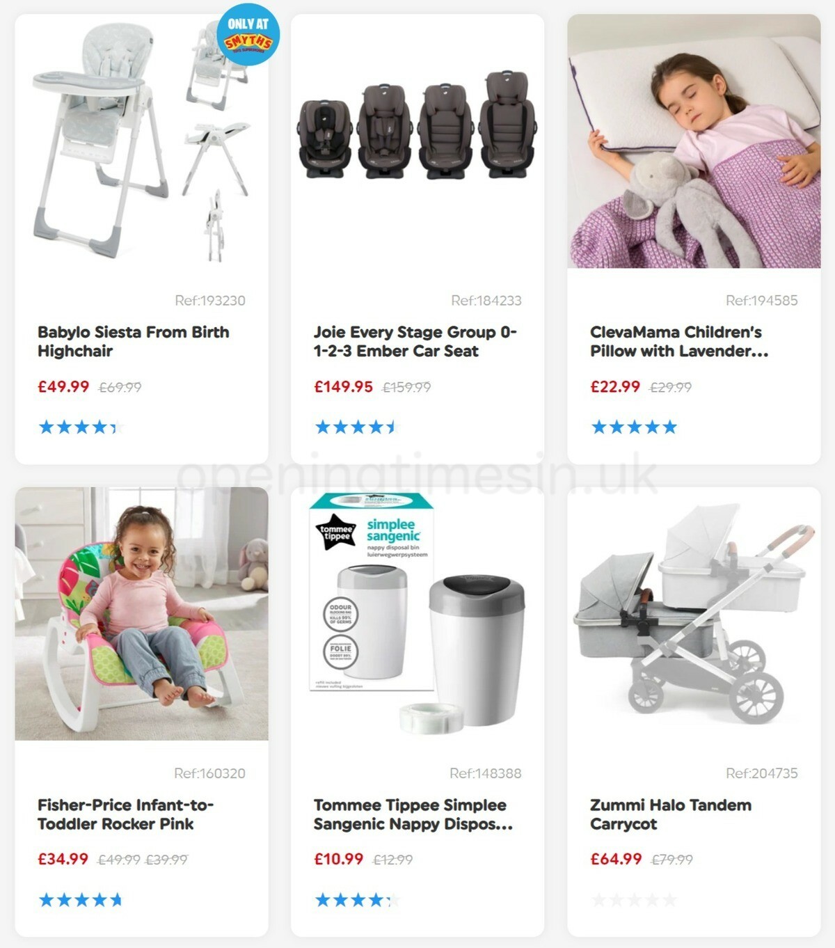 Smyths Toys Baby Sale Offers from 26 December