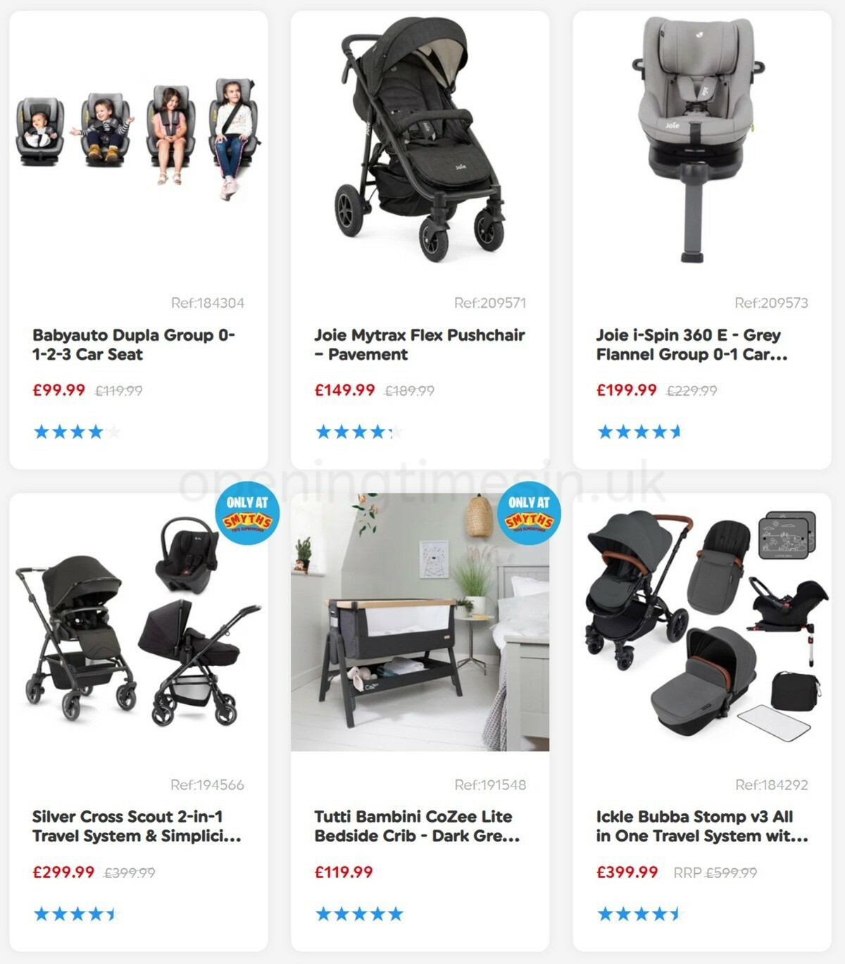 Smyths Toys Baby Sale Offers from 26 December