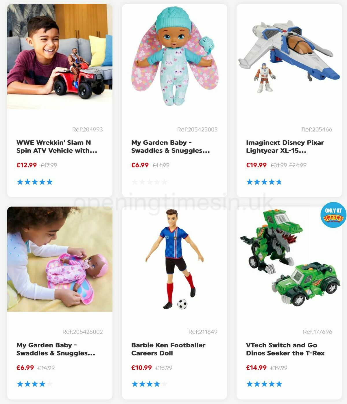 Smyths Toys Offers from 16 March