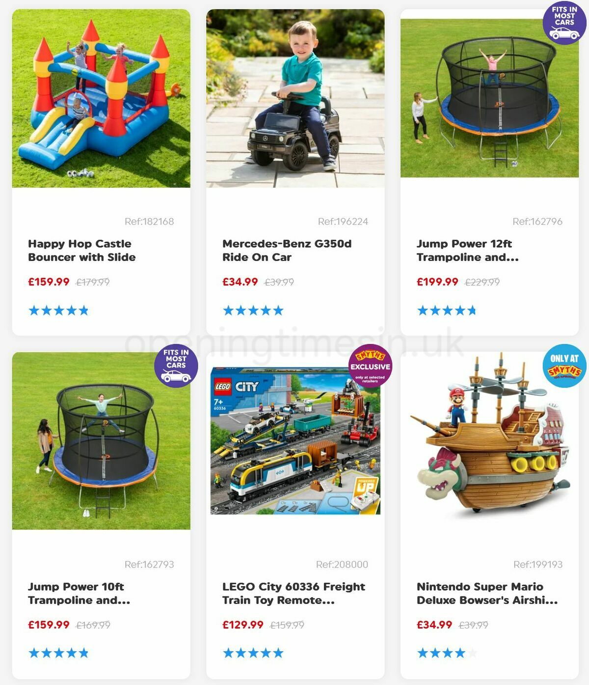 Smyths Toys Offers from 16 March