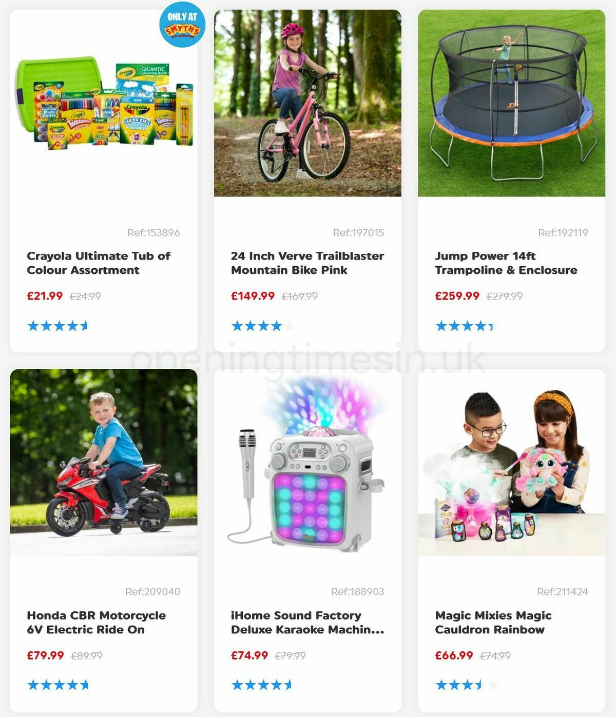 Smyths Toys Offers from 16 March