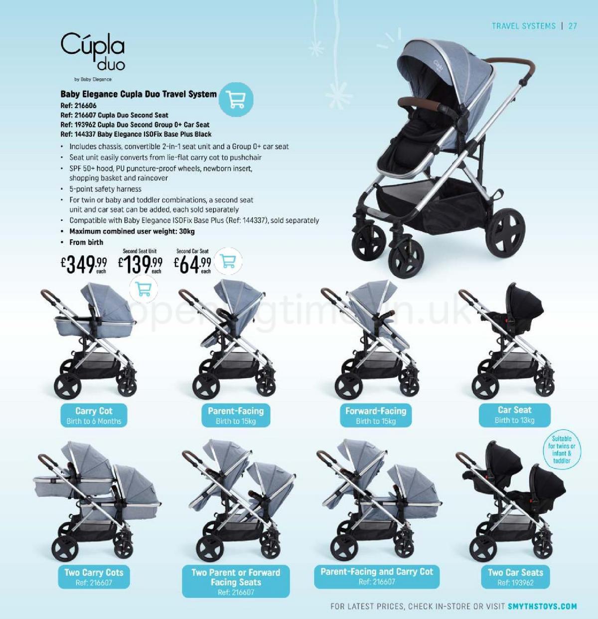 Smyths Toys Baby Catalogue Offers from 31 March