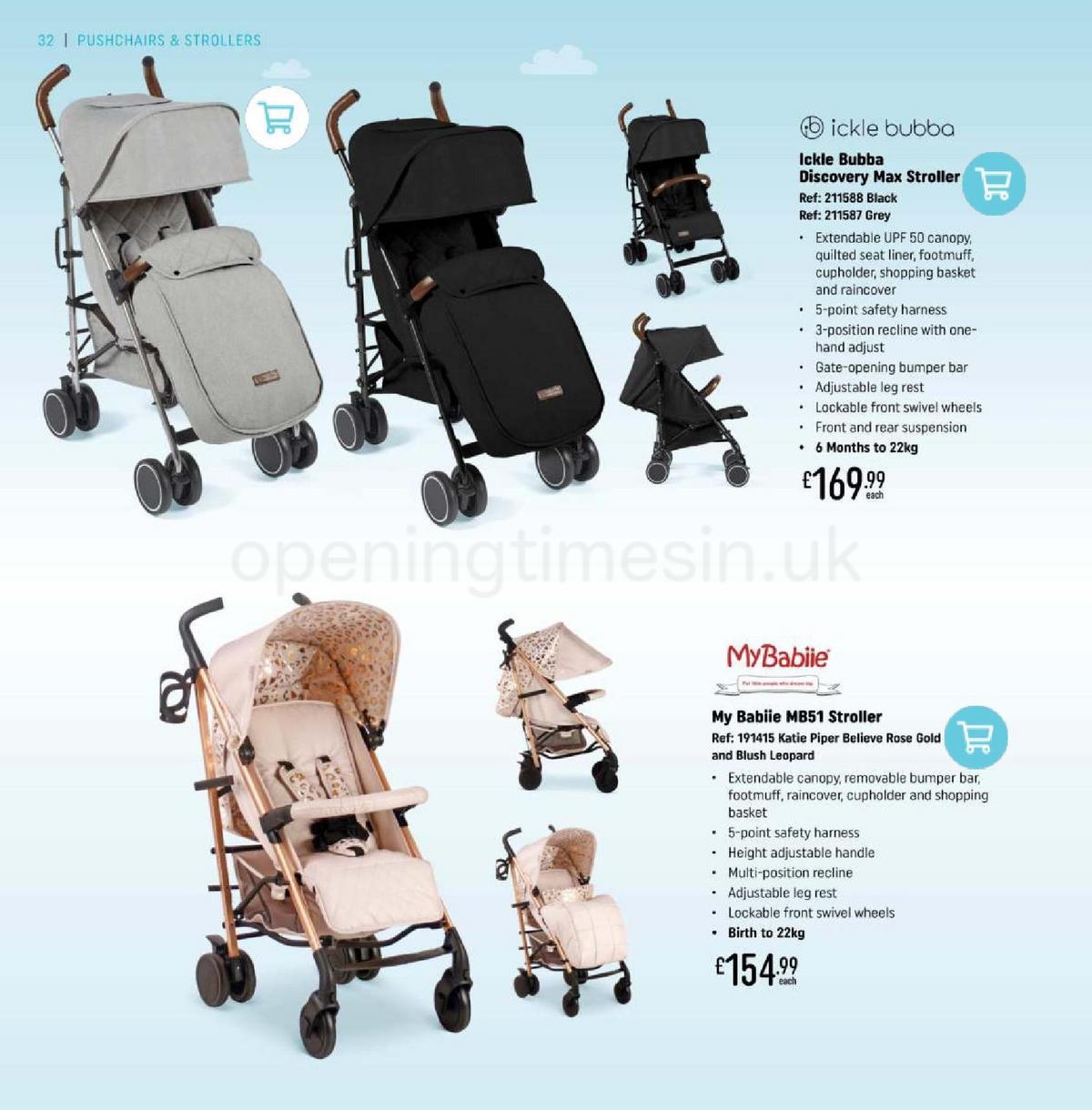 Smyths Toys Baby Catalogue Offers from 31 March