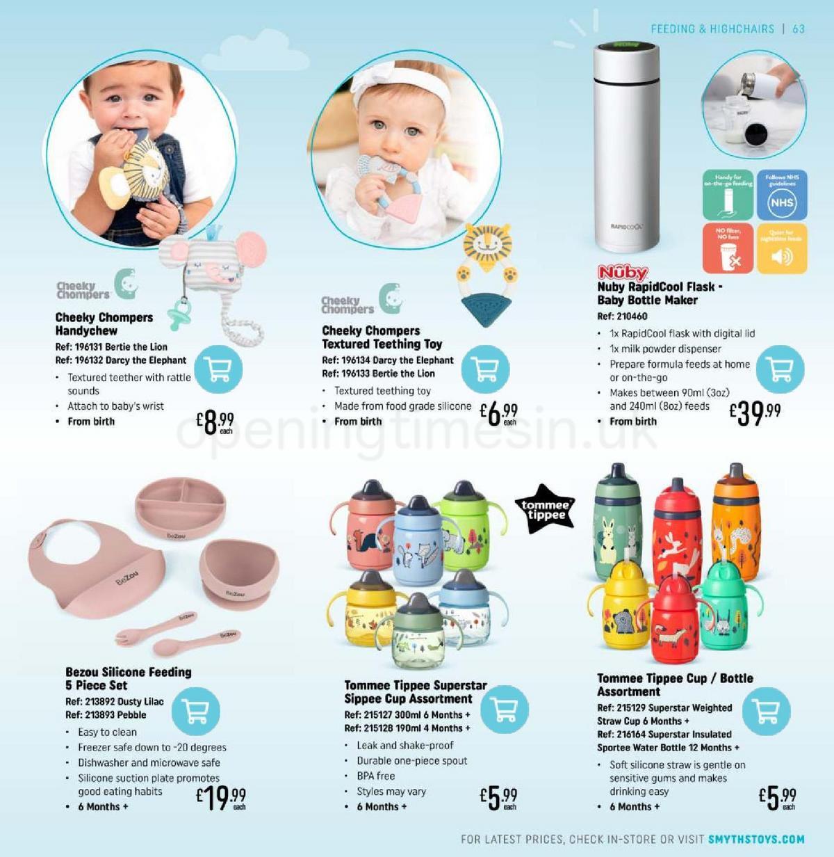 Smyths Toys Baby Catalogue Offers from 31 March