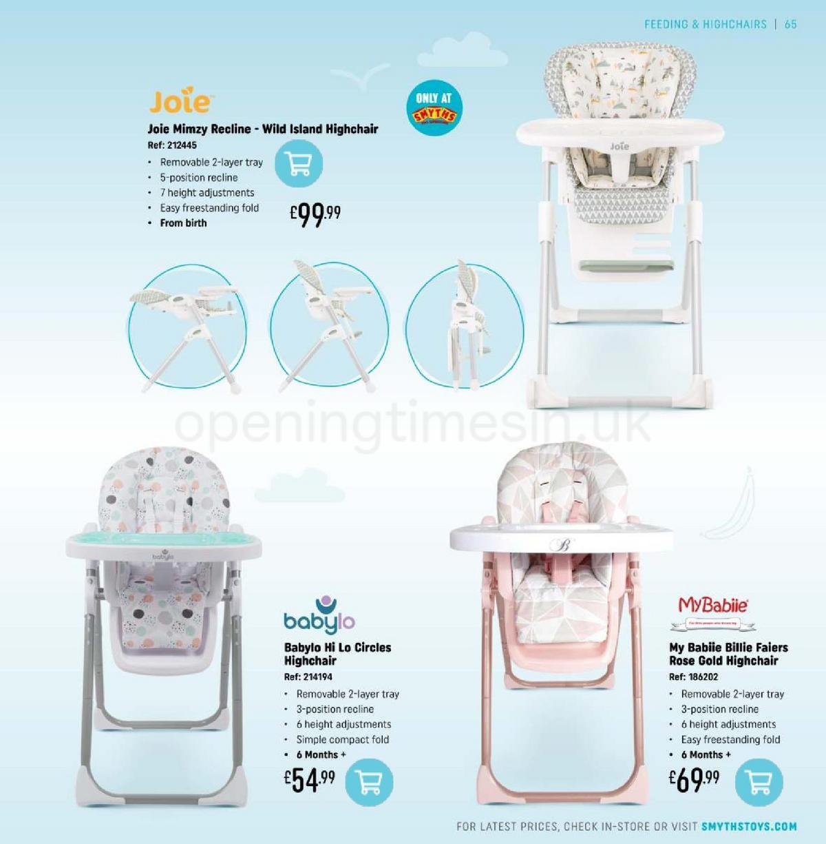 Smyths Toys Baby Catalogue Offers from 31 March
