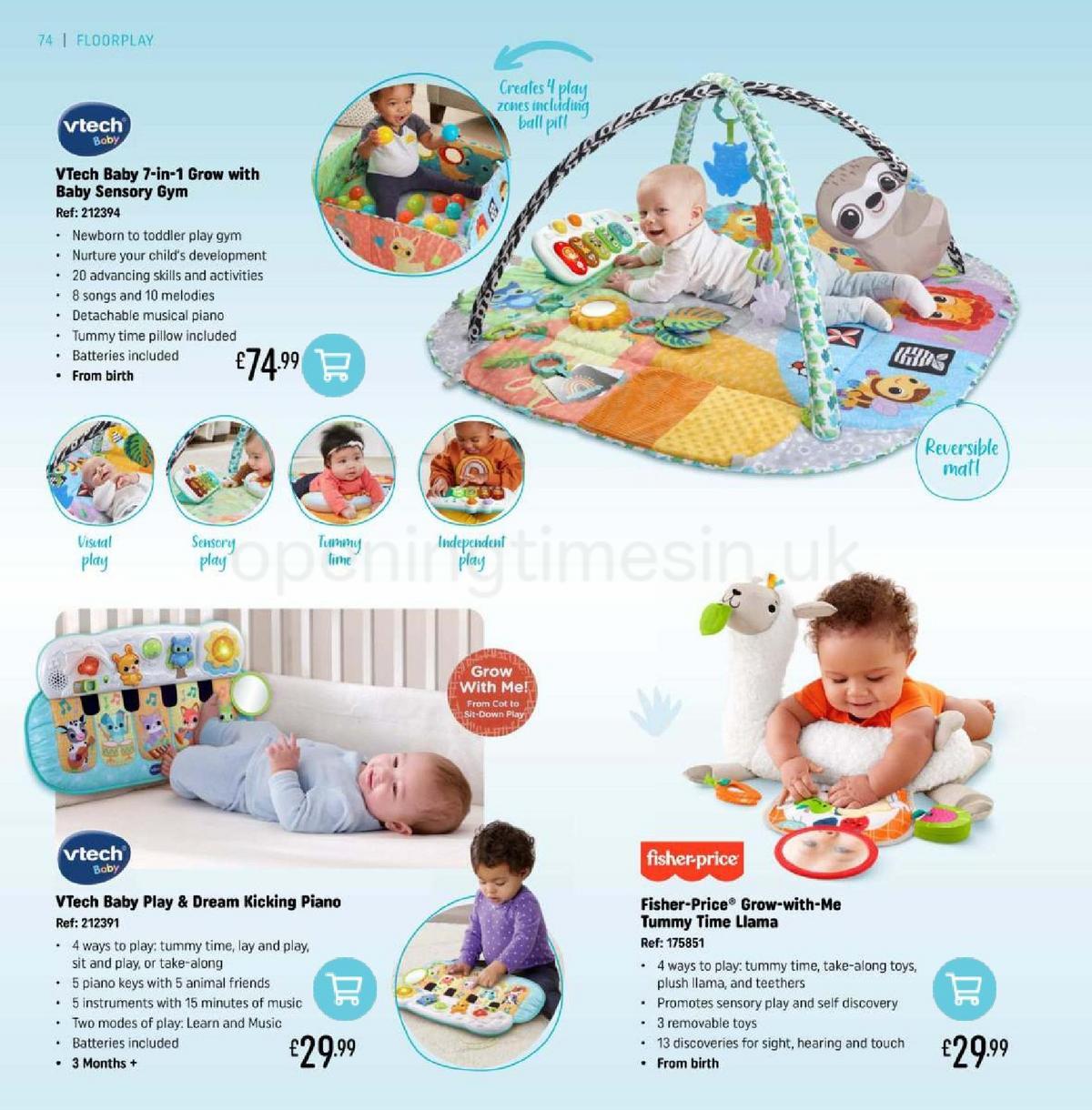 Smyths Toys Baby Catalogue Offers from 31 March
