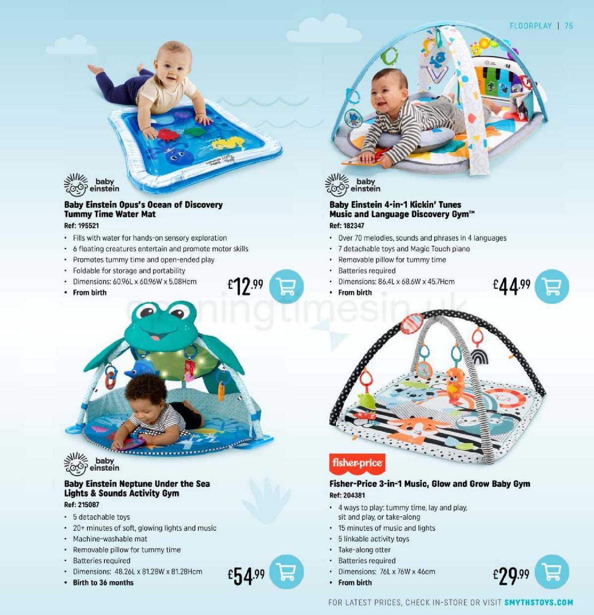 Smyths Toys Baby Catalogue Offers from 31 March