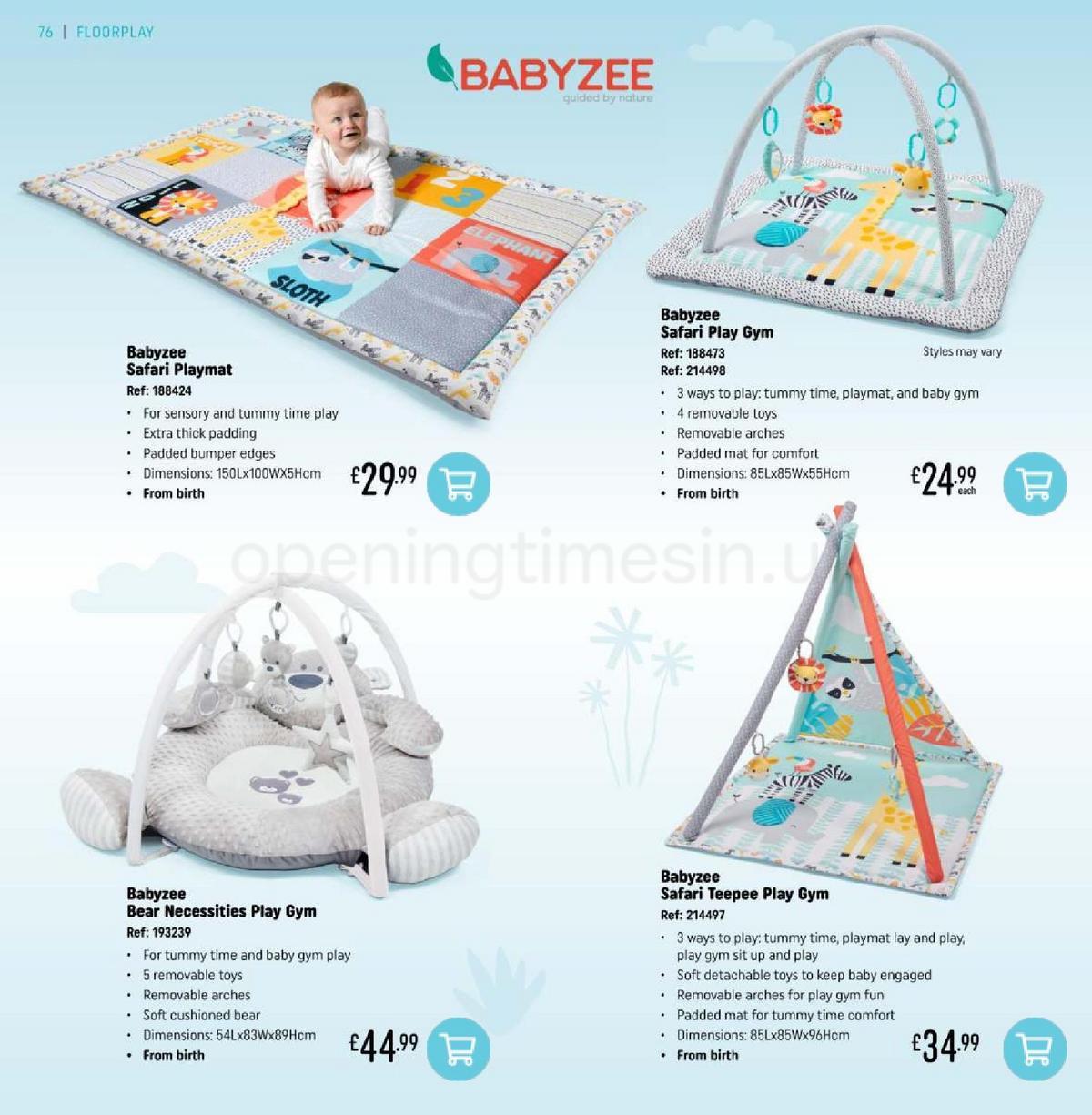 Smyths Toys Baby Catalogue Offers from 31 March