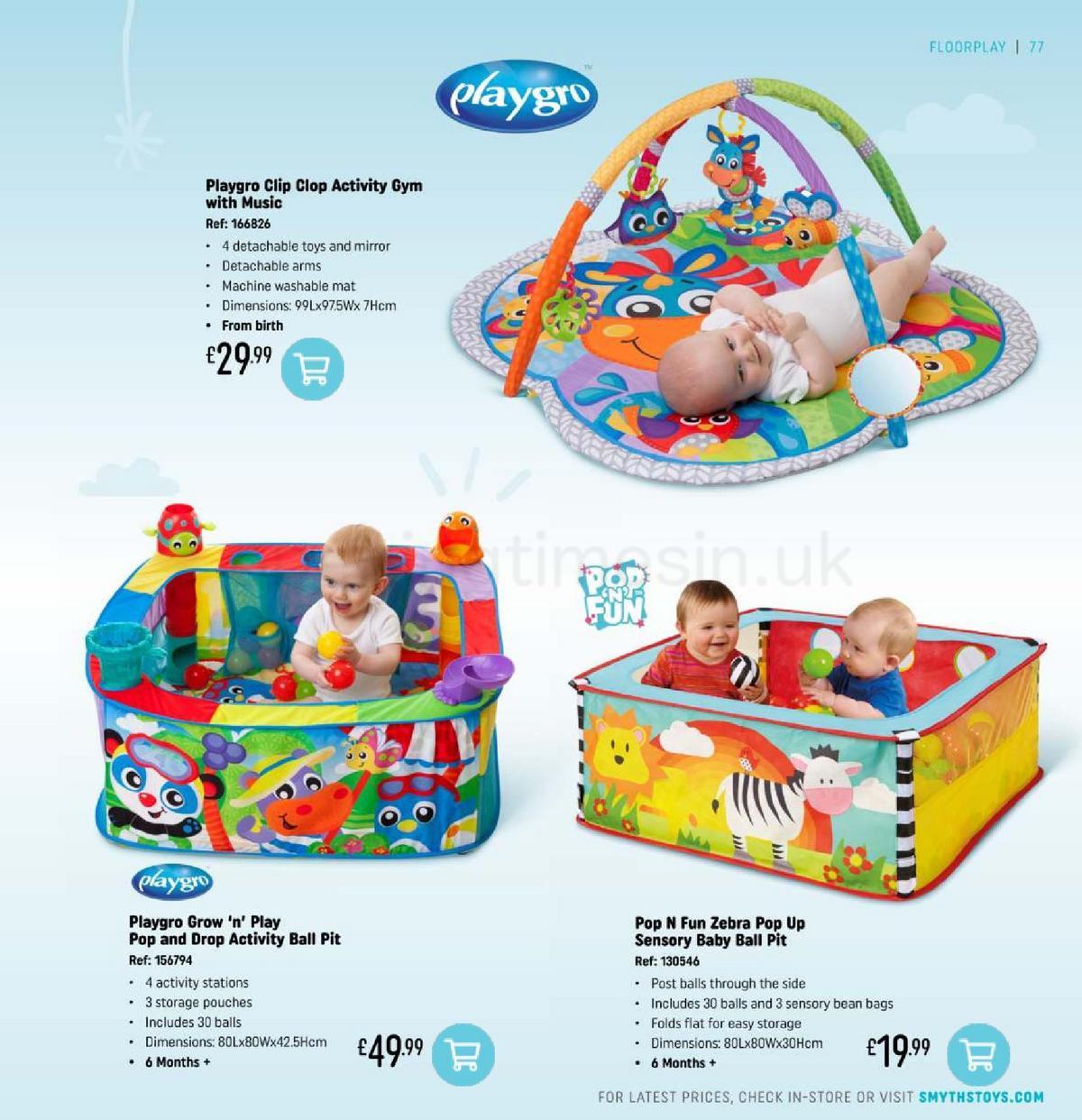 Smyths Toys Baby Catalogue Offers from 31 March