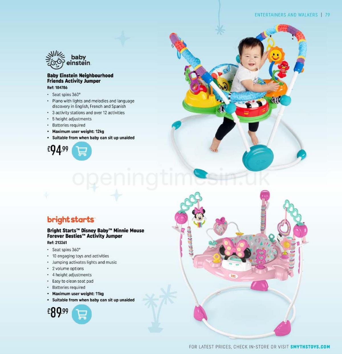 Smyths Toys Baby Catalogue Offers from 31 March