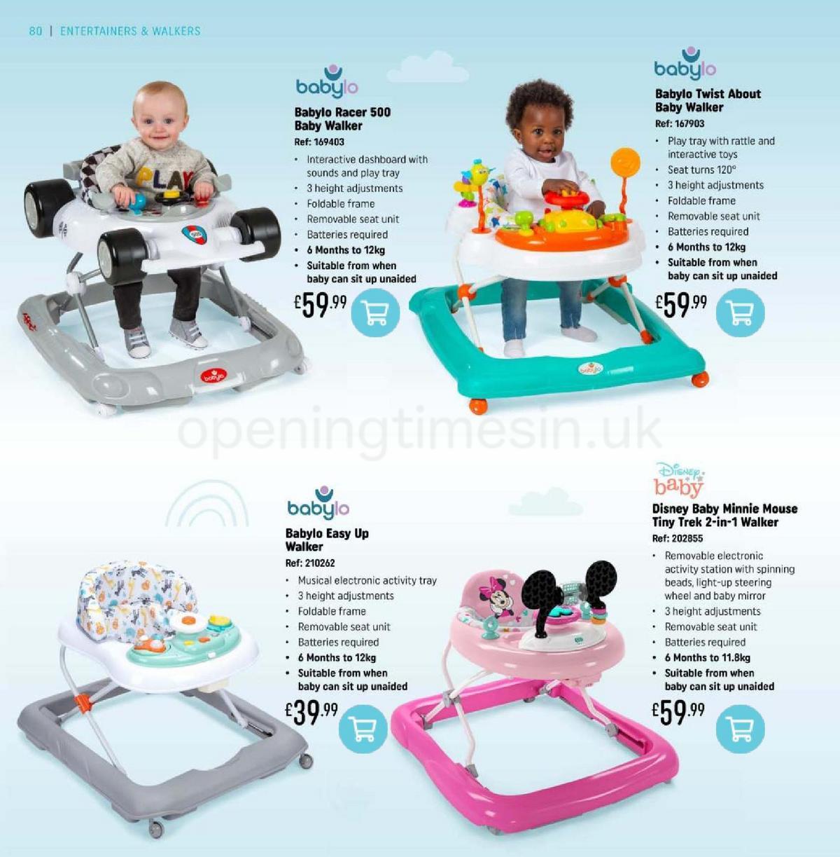 Smyths Toys Baby Catalogue Offers from 31 March