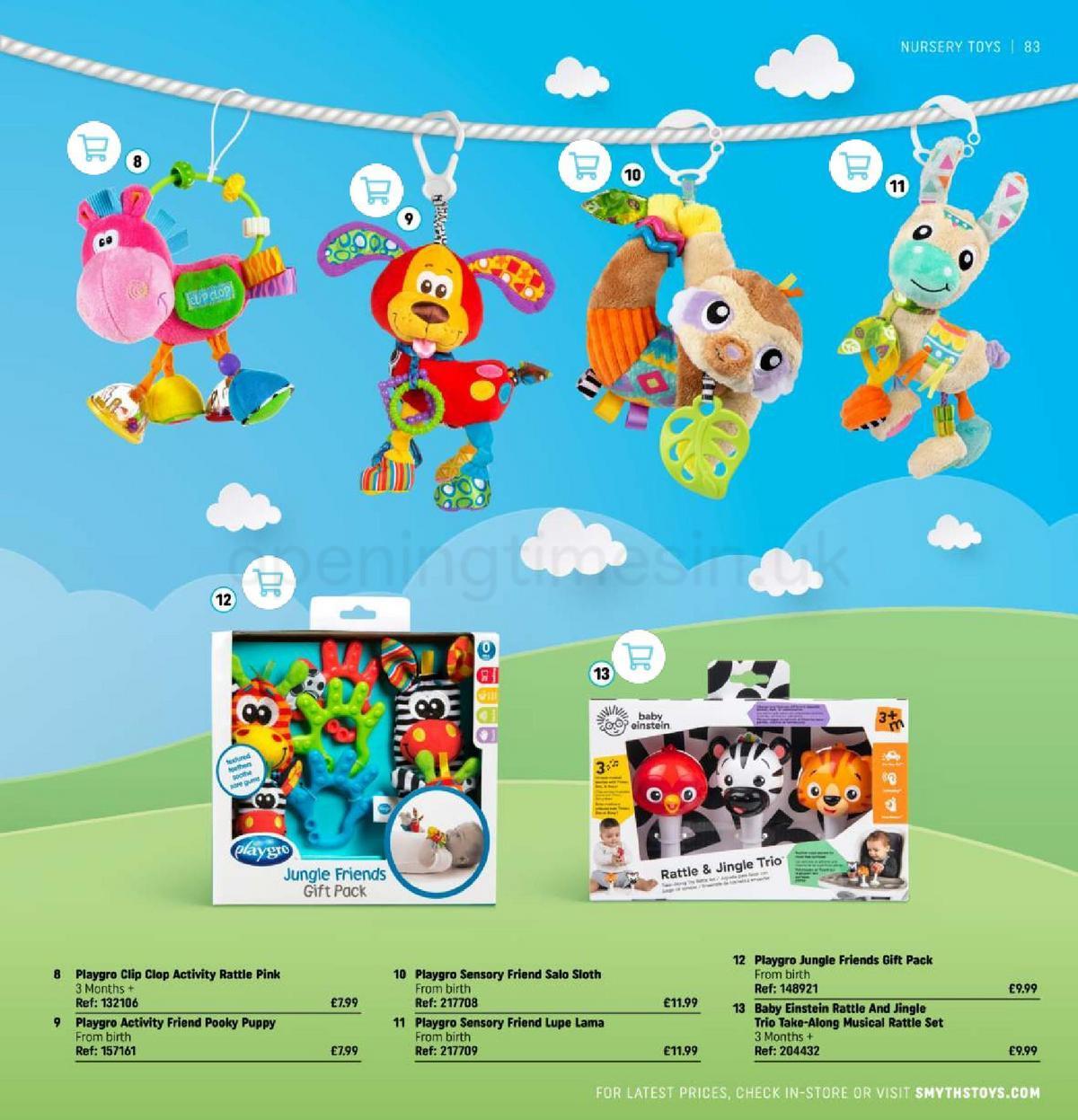Smyths Toys Baby Catalogue Offers from 31 March