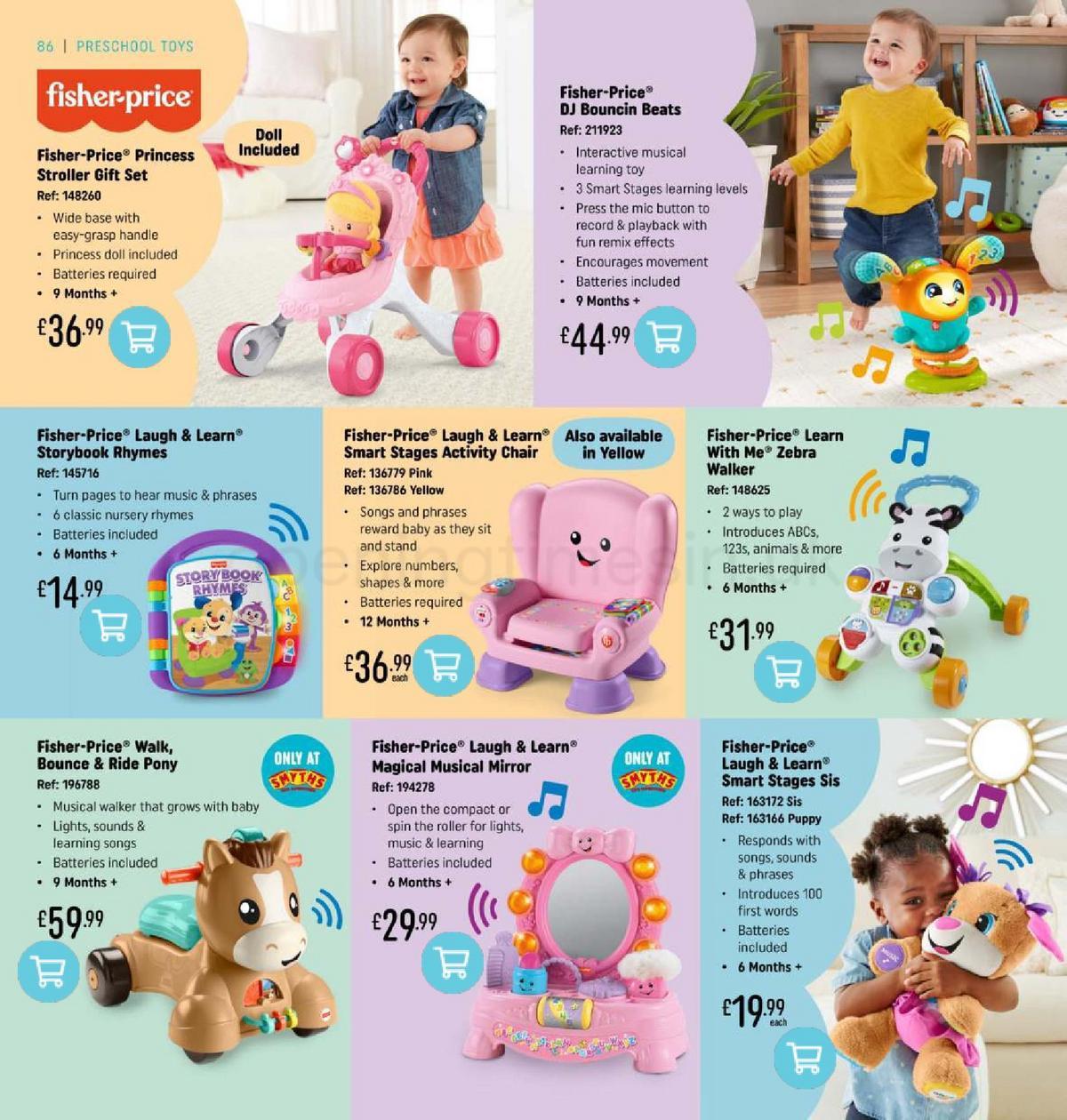Smyths Toys Baby Catalogue Offers from 31 March