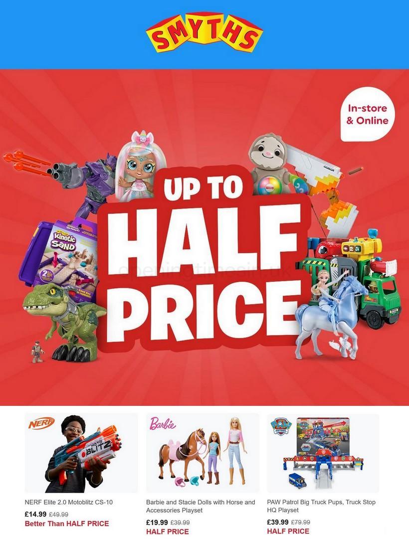 Smyths Toys Offers from 31 March