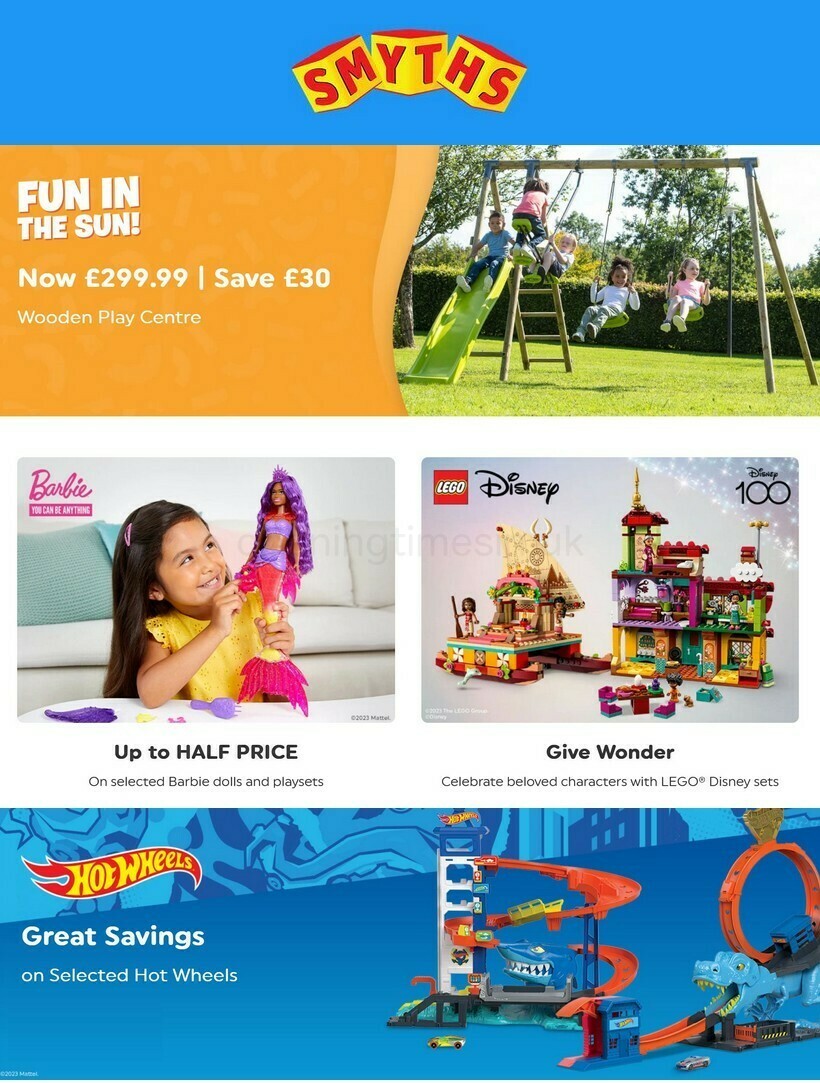 Smyths Toys Offers from 21 April