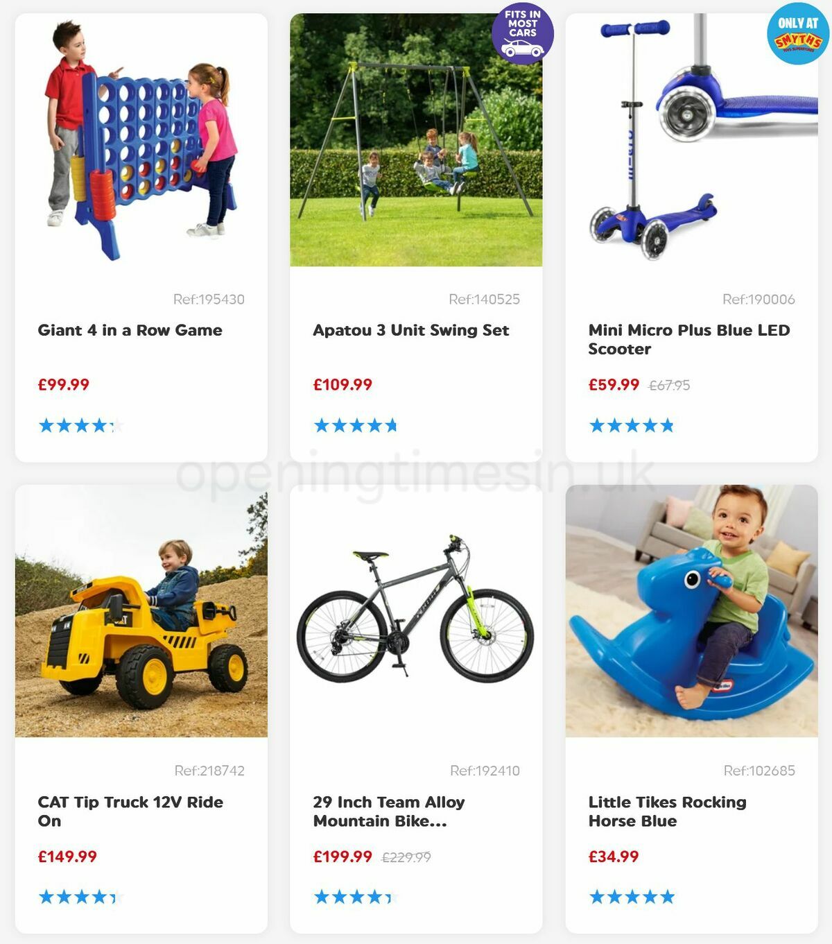 Smyths Toys Offers from 19 May