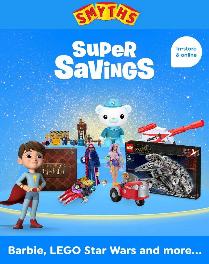 Smyths Toys Offers from 14 July
