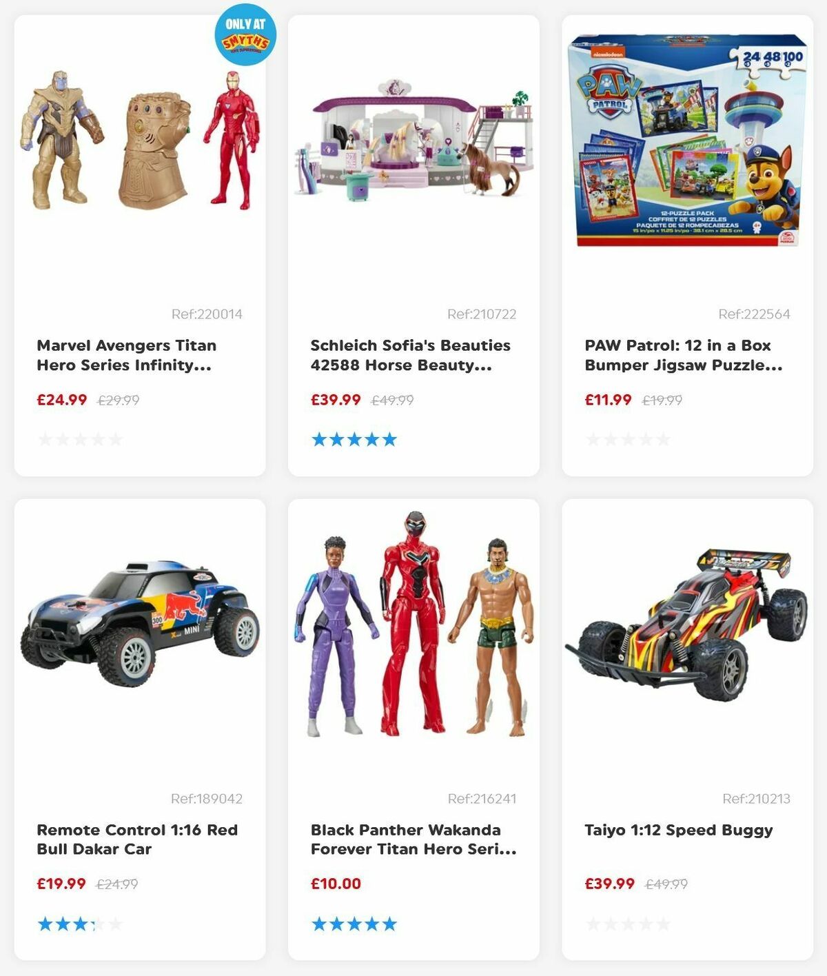 Smyths Toys Offers from 22 September