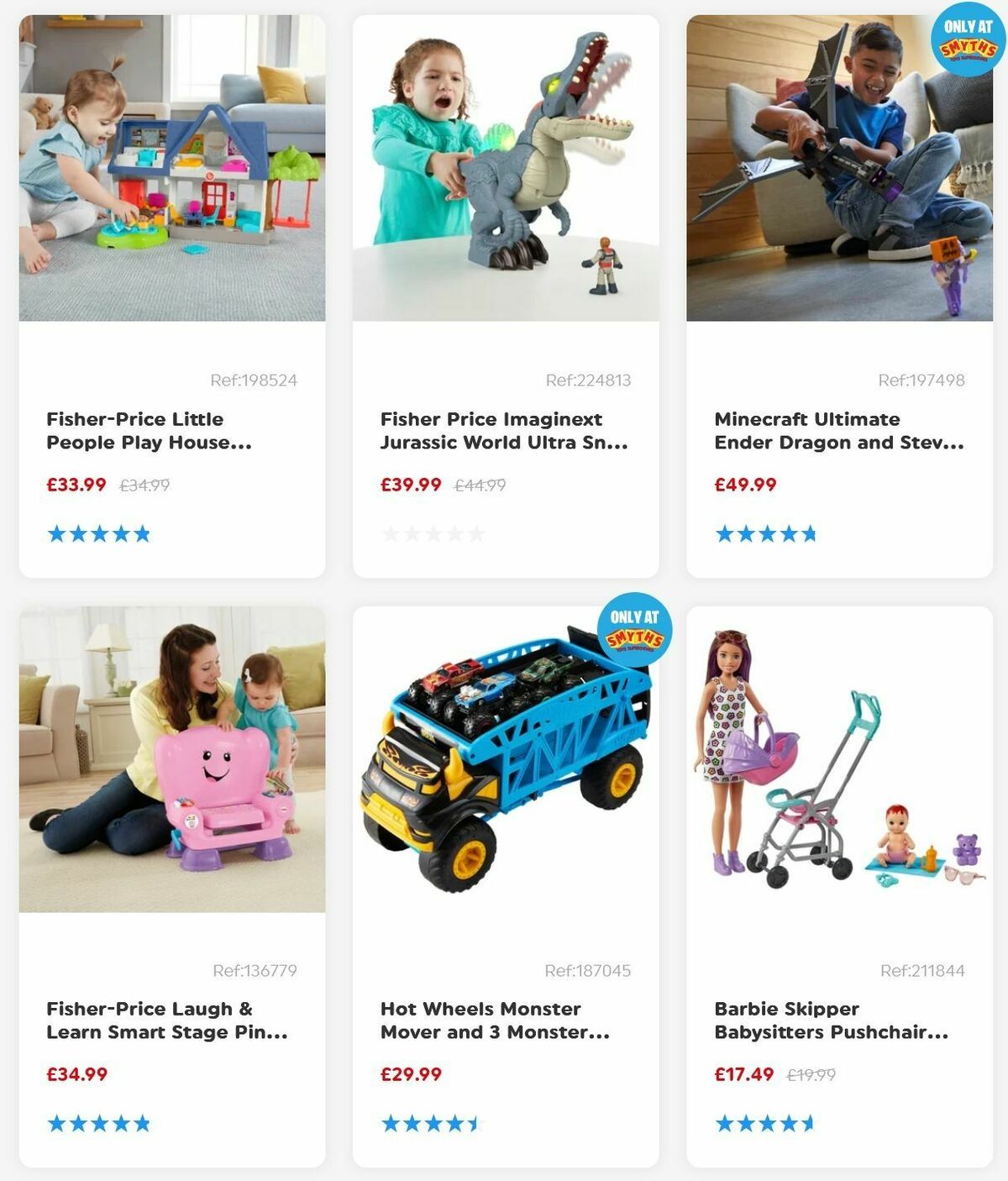 Smyths Toys Offers from 29 September